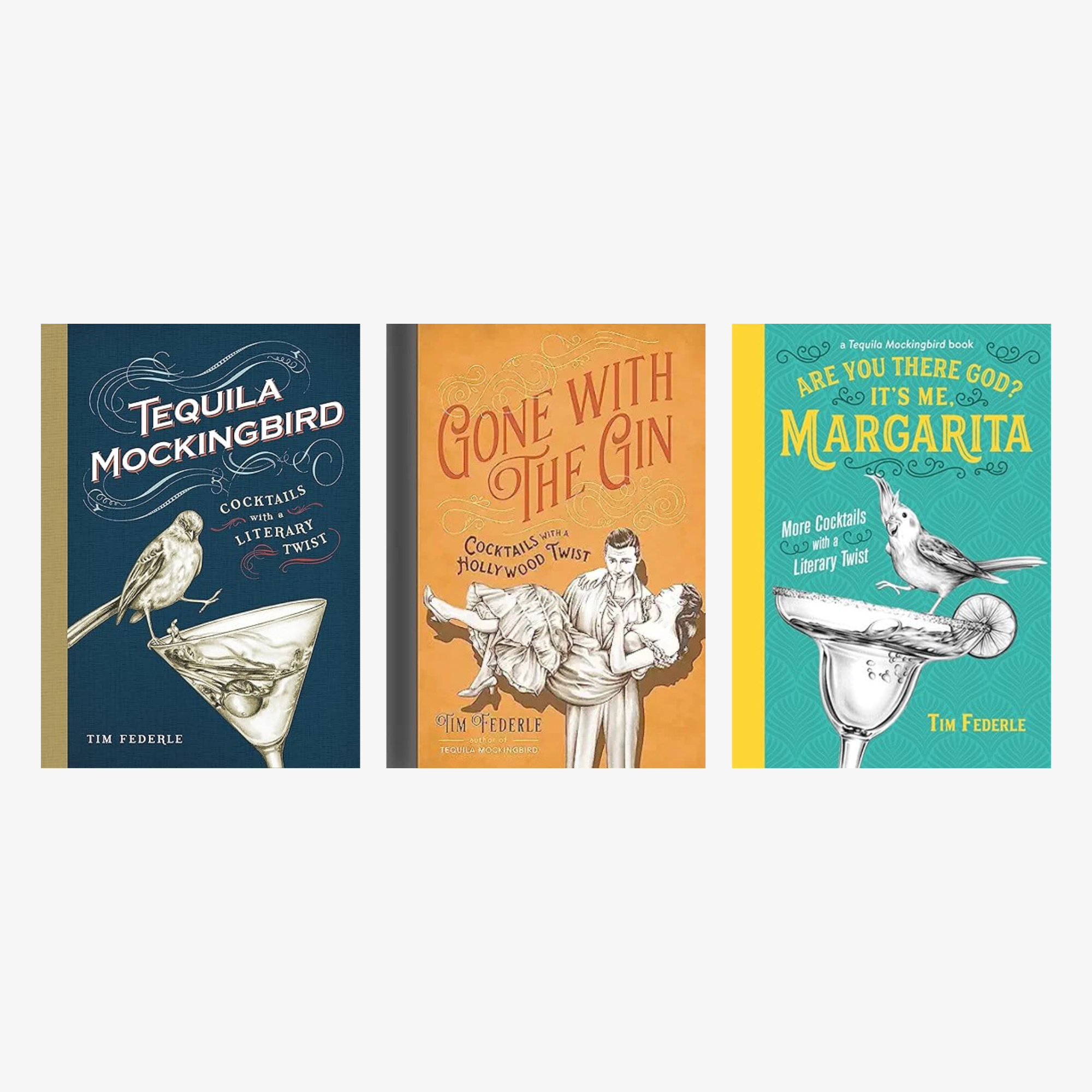 Tequila Mockingbird, Gone with the Gin, and Are You There God? It’s Me, Margarita Set