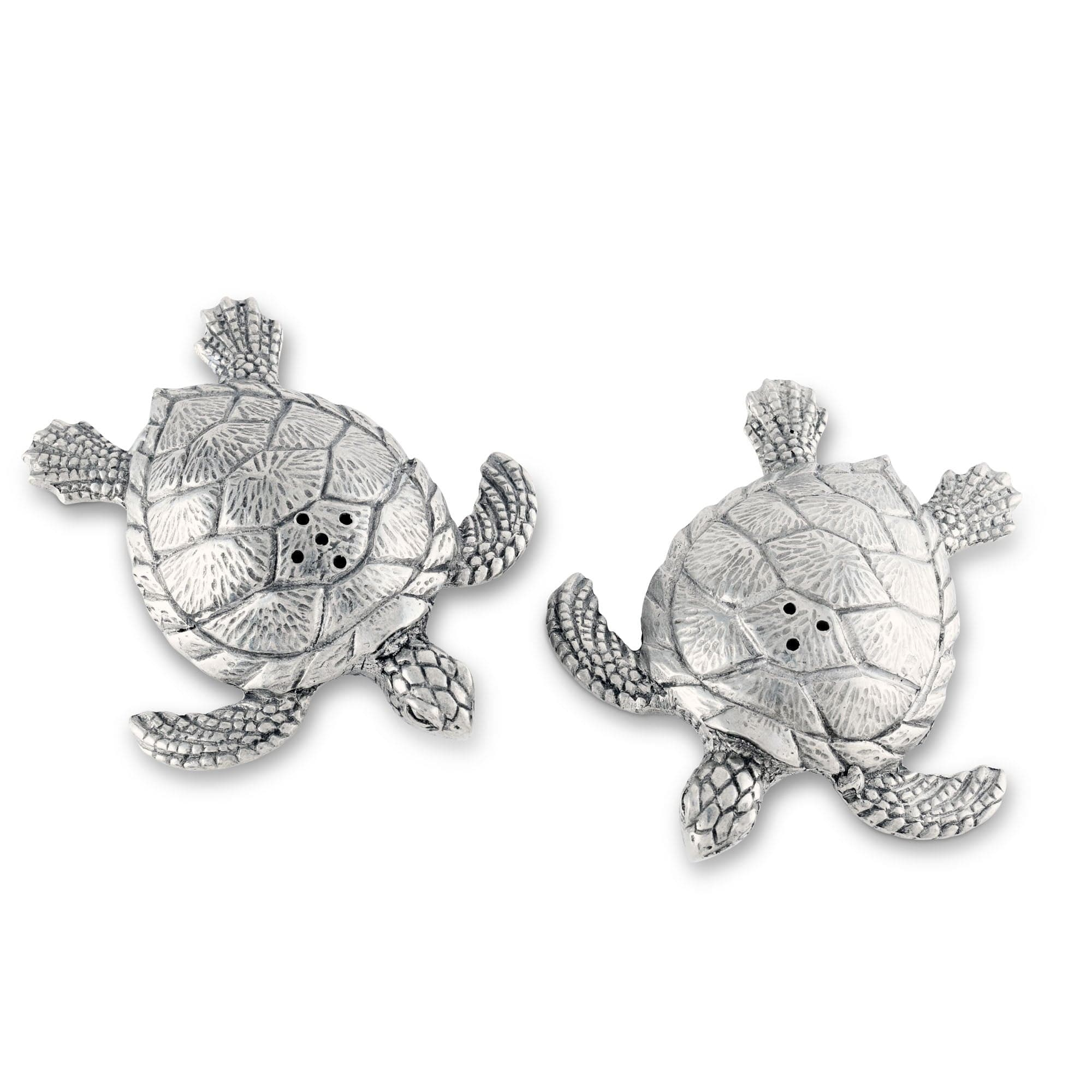 Pewter Sea Turtles Salt & Pepper Set