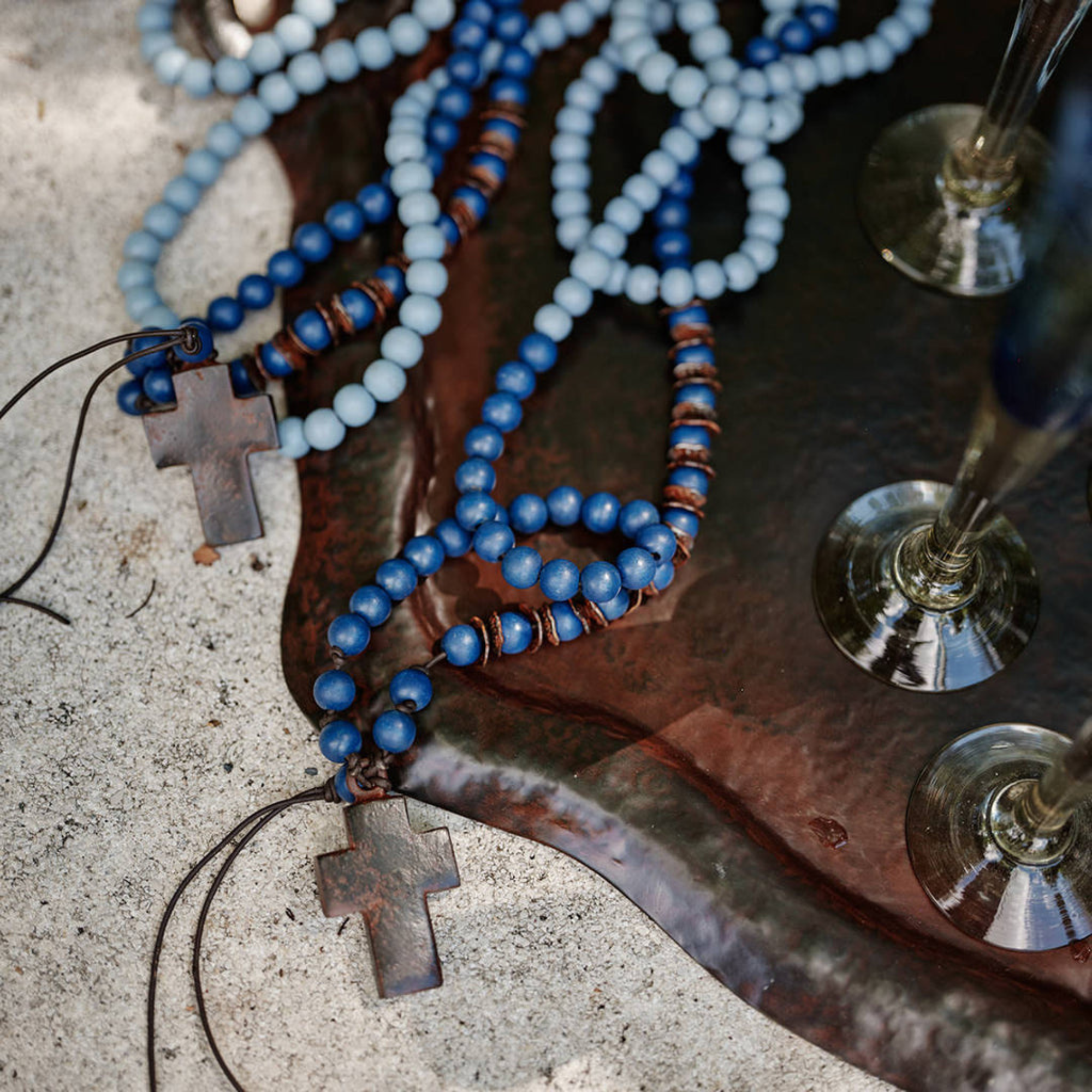 Cruzando Mares Blessing Beads