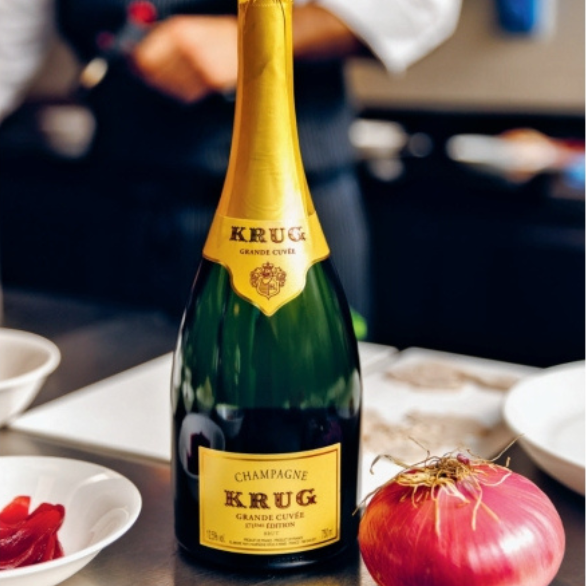 Krug Champagne at the Table