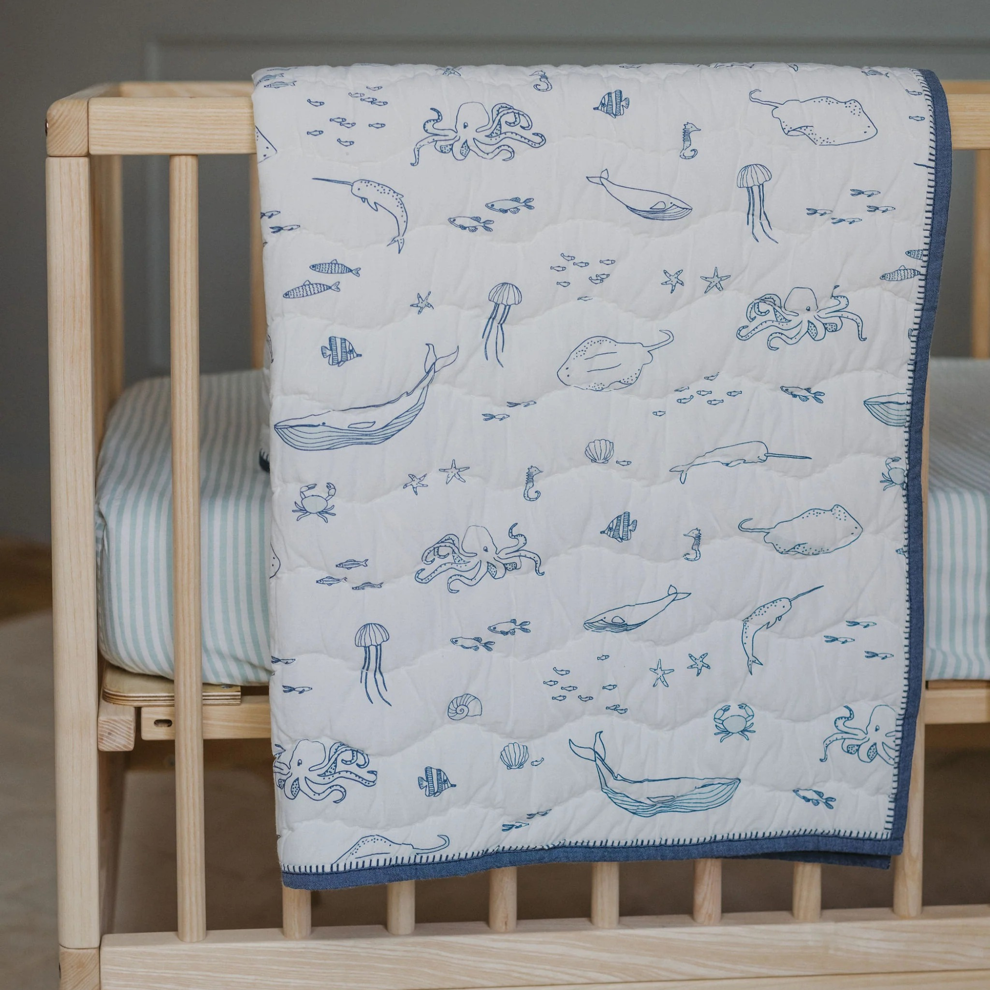 Chambray Blanket - Life Aquatic