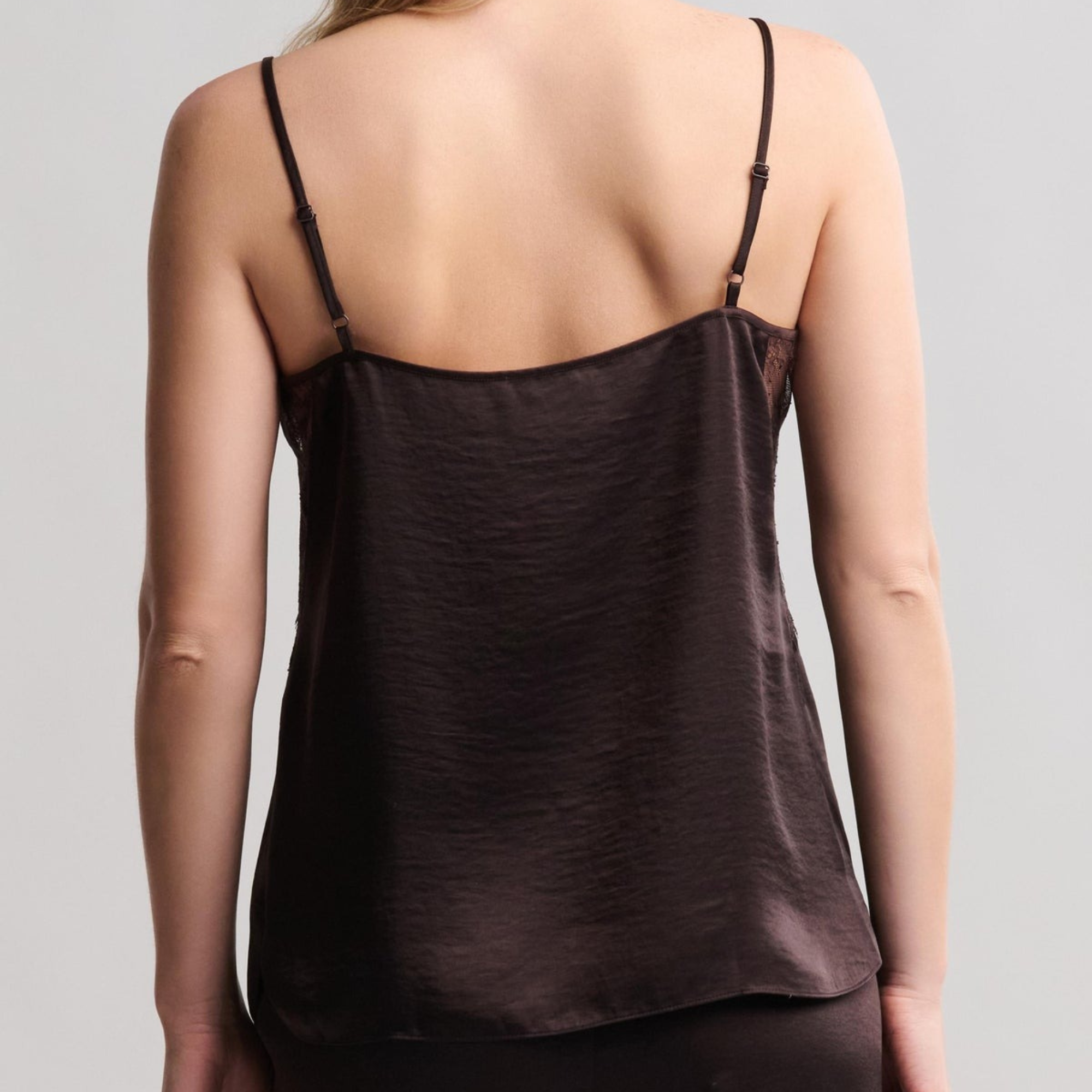 Liquid Satin Lace Camisole