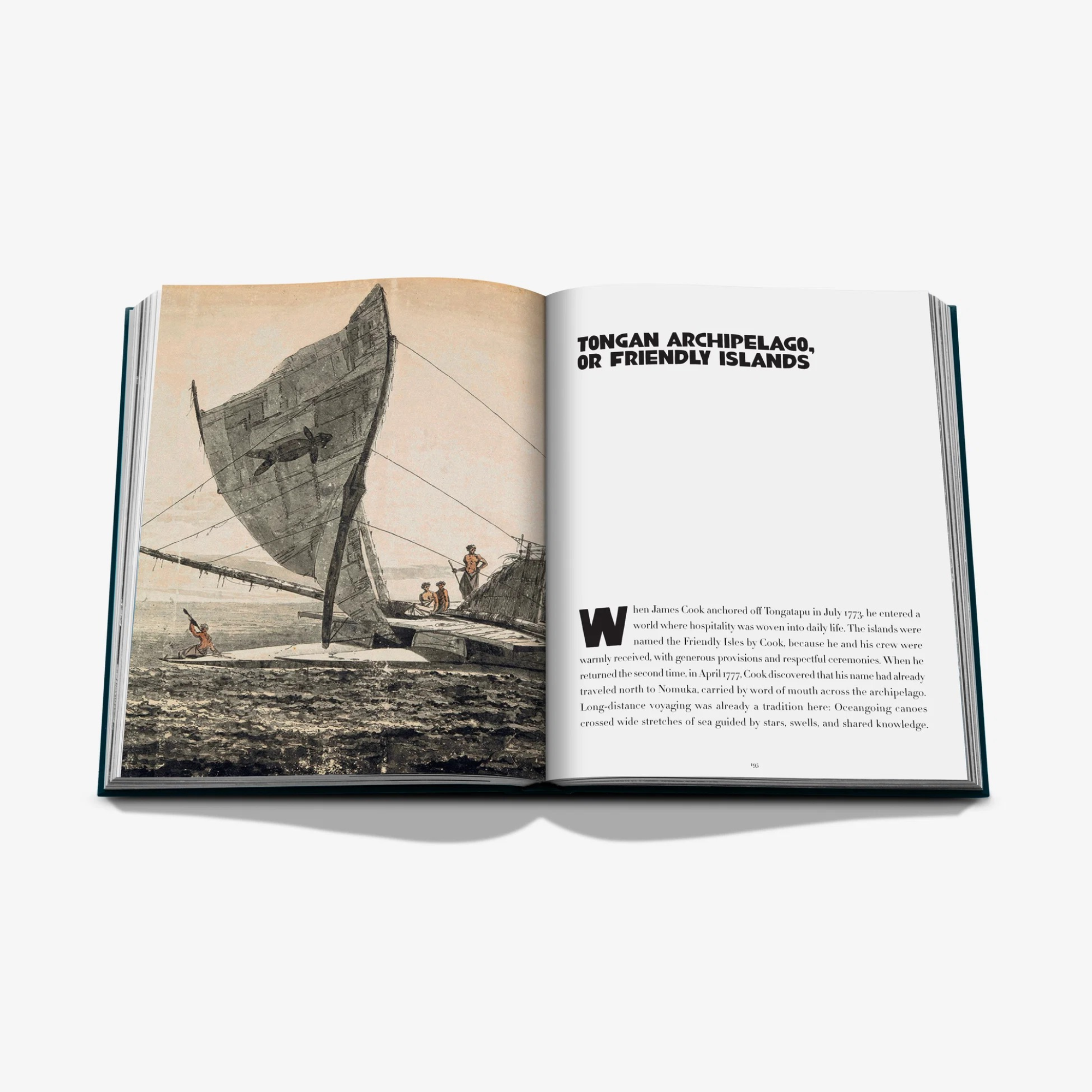 Pacific Islands: James Cook Voyages