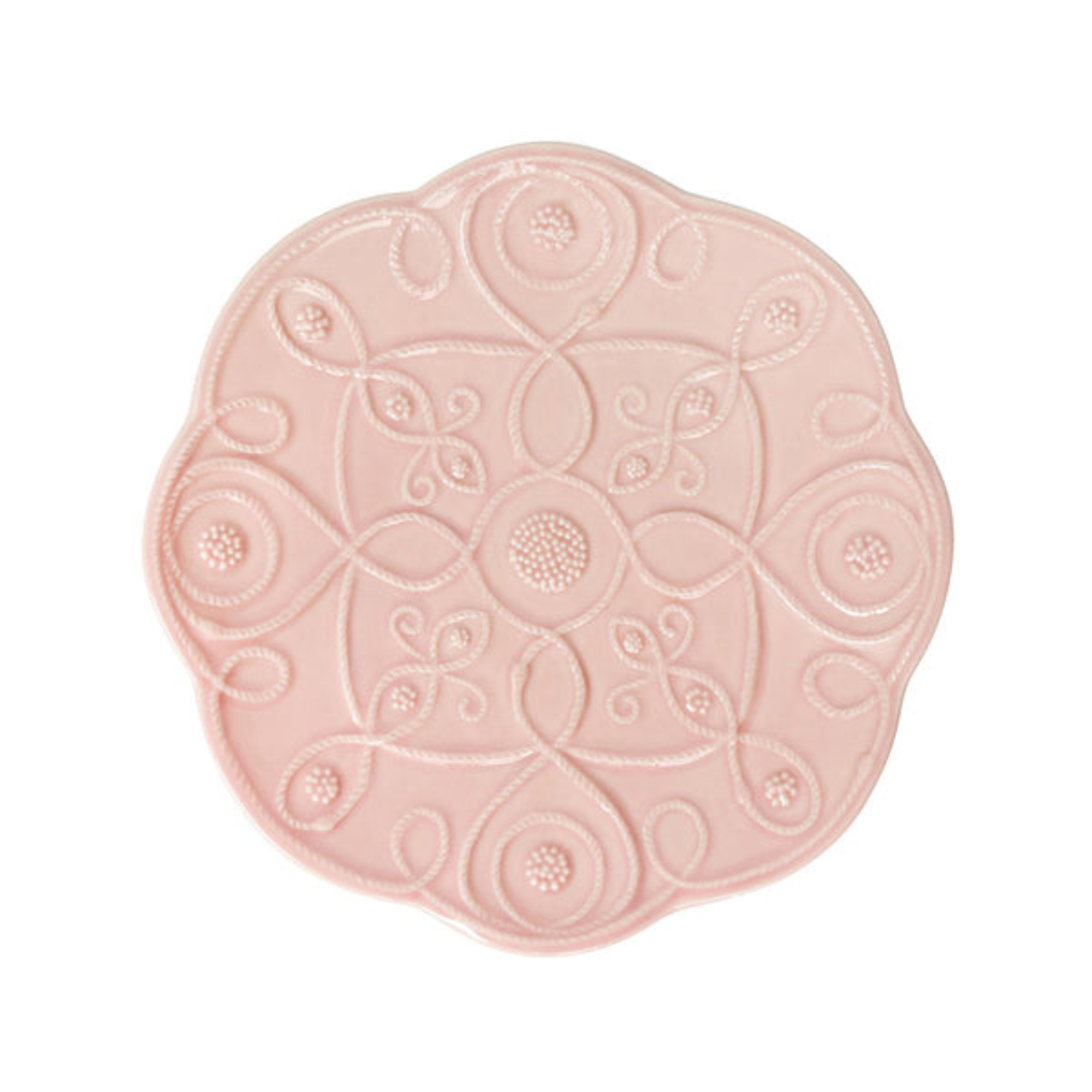 Jardin Du Monde Dessert/Salad Plate - Blush - Set of 4