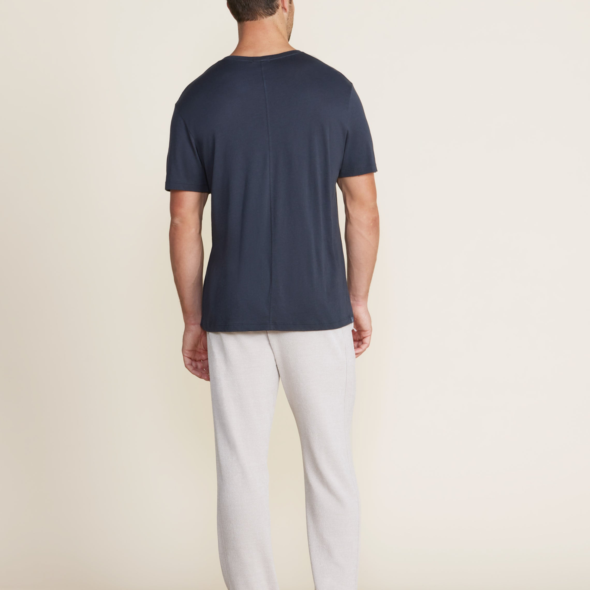 Mens Cotton Modal V-Neck