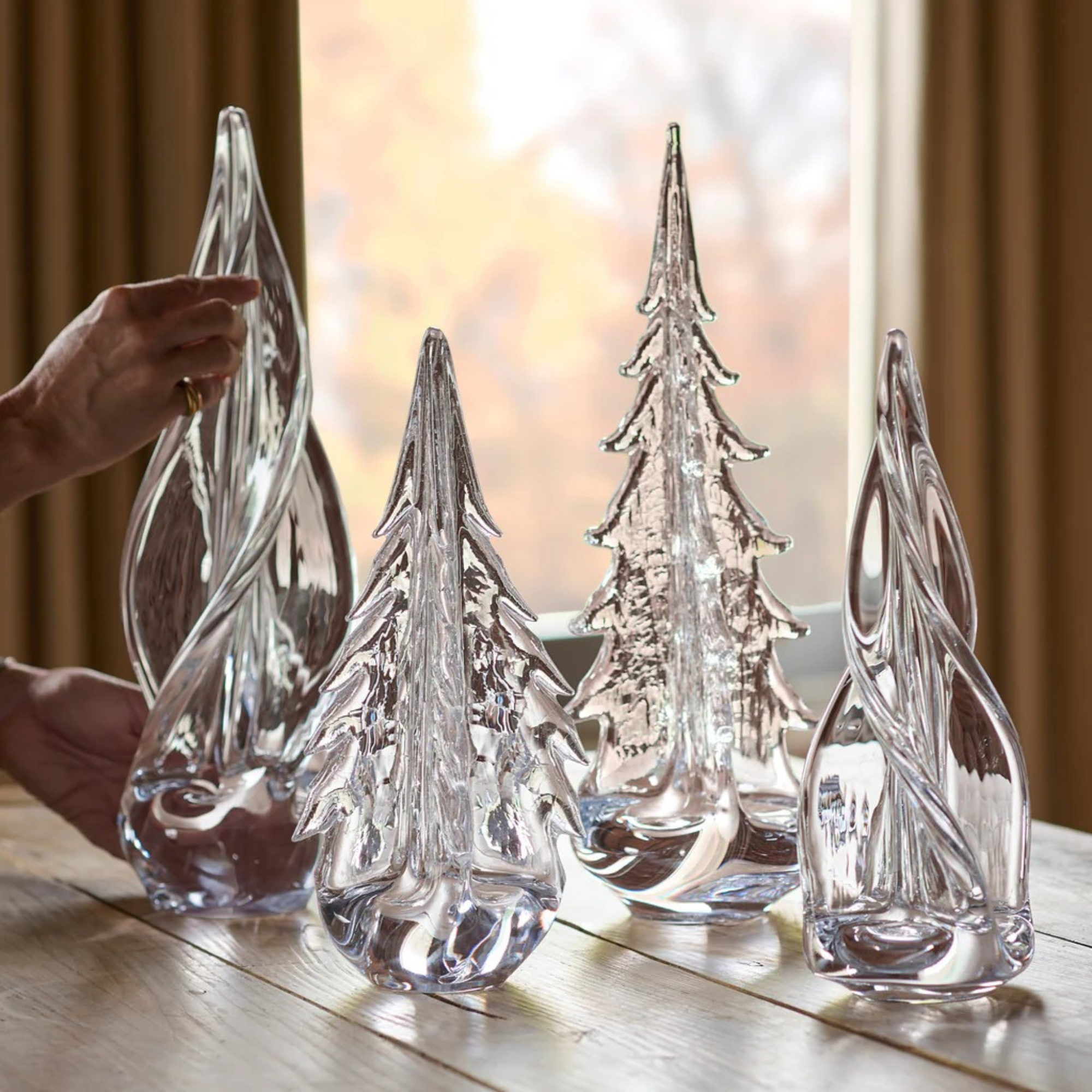 Spiral Four Sided Evergreen Tree