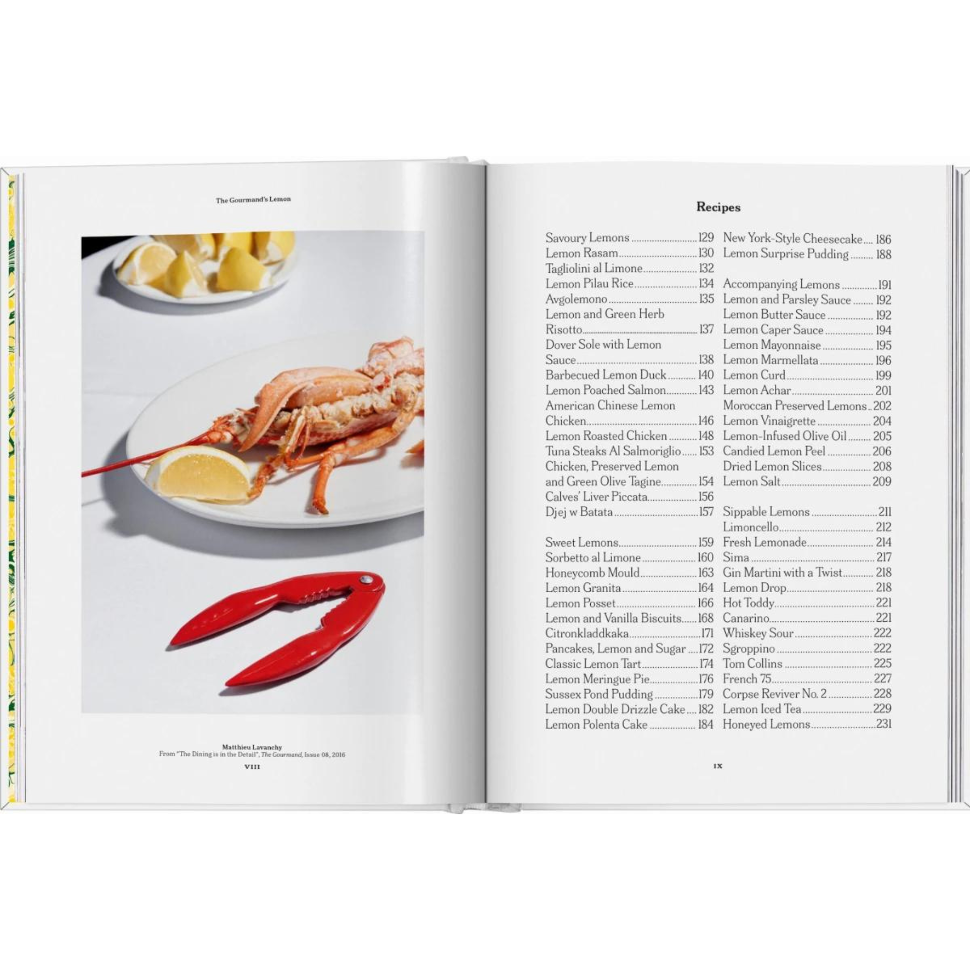 The Gourmand's Lemon. A Collection of Stories and Recipes