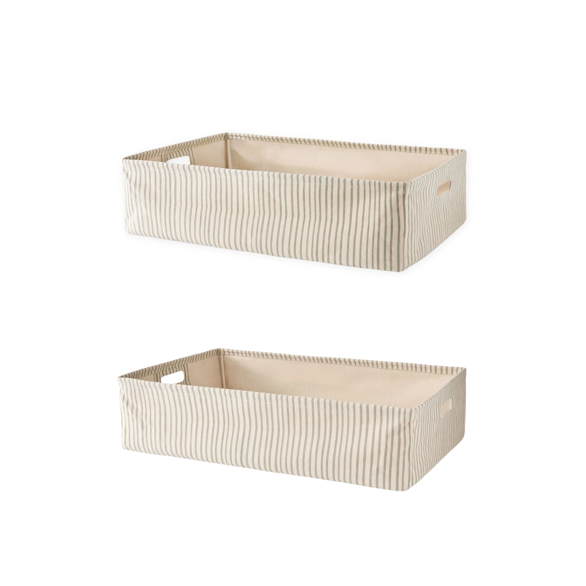 Printed Hideaway Stripes Away Bin - Large