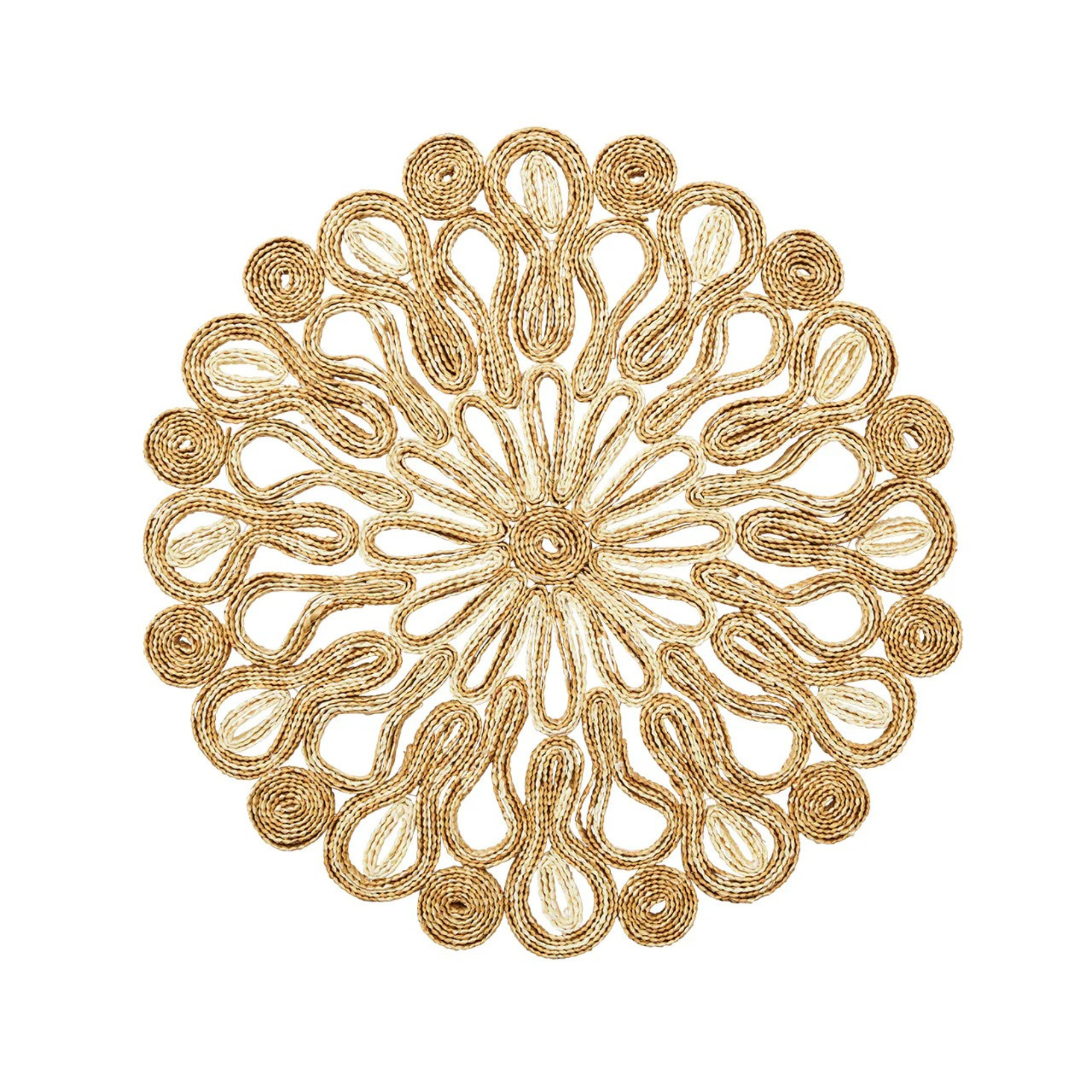 Marisol Placemat in Ivory & Natural - Set of 4