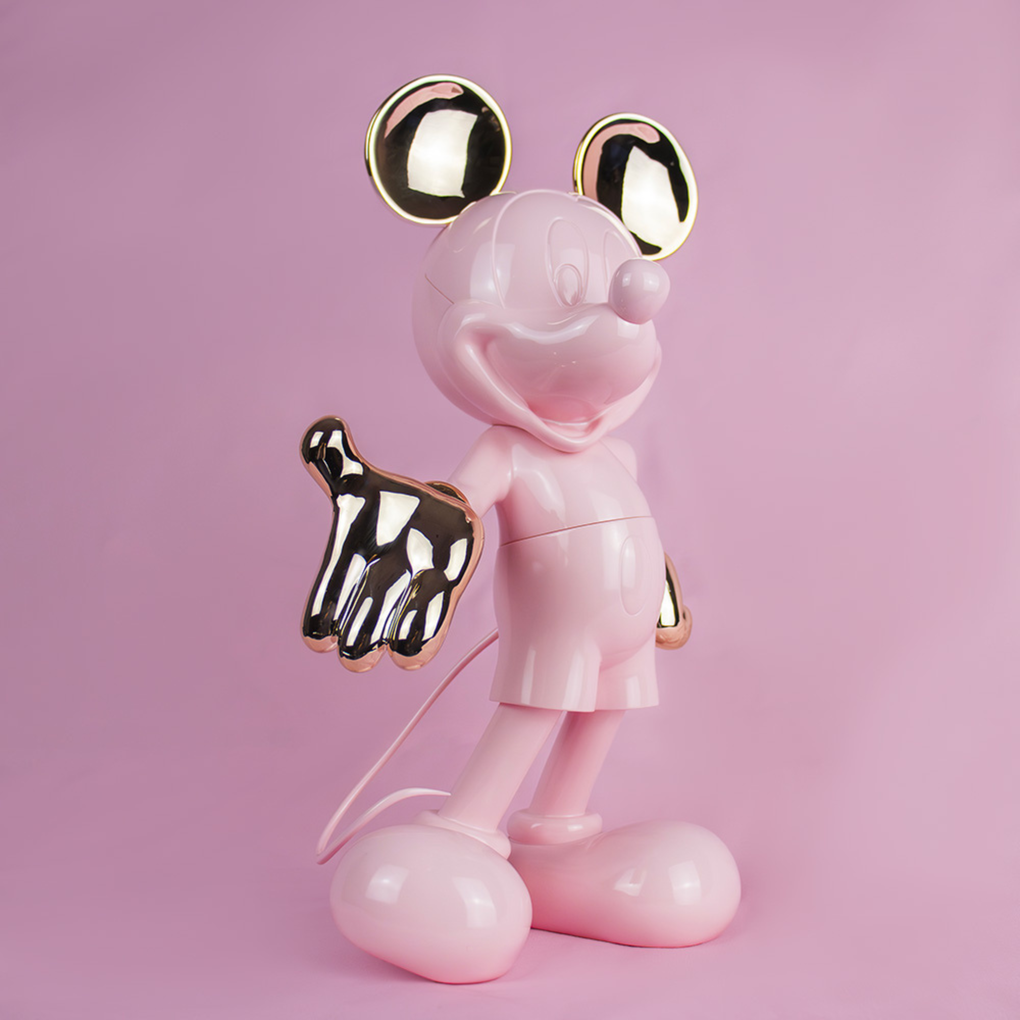 Mickey Welcome in Pink and Rose Gold