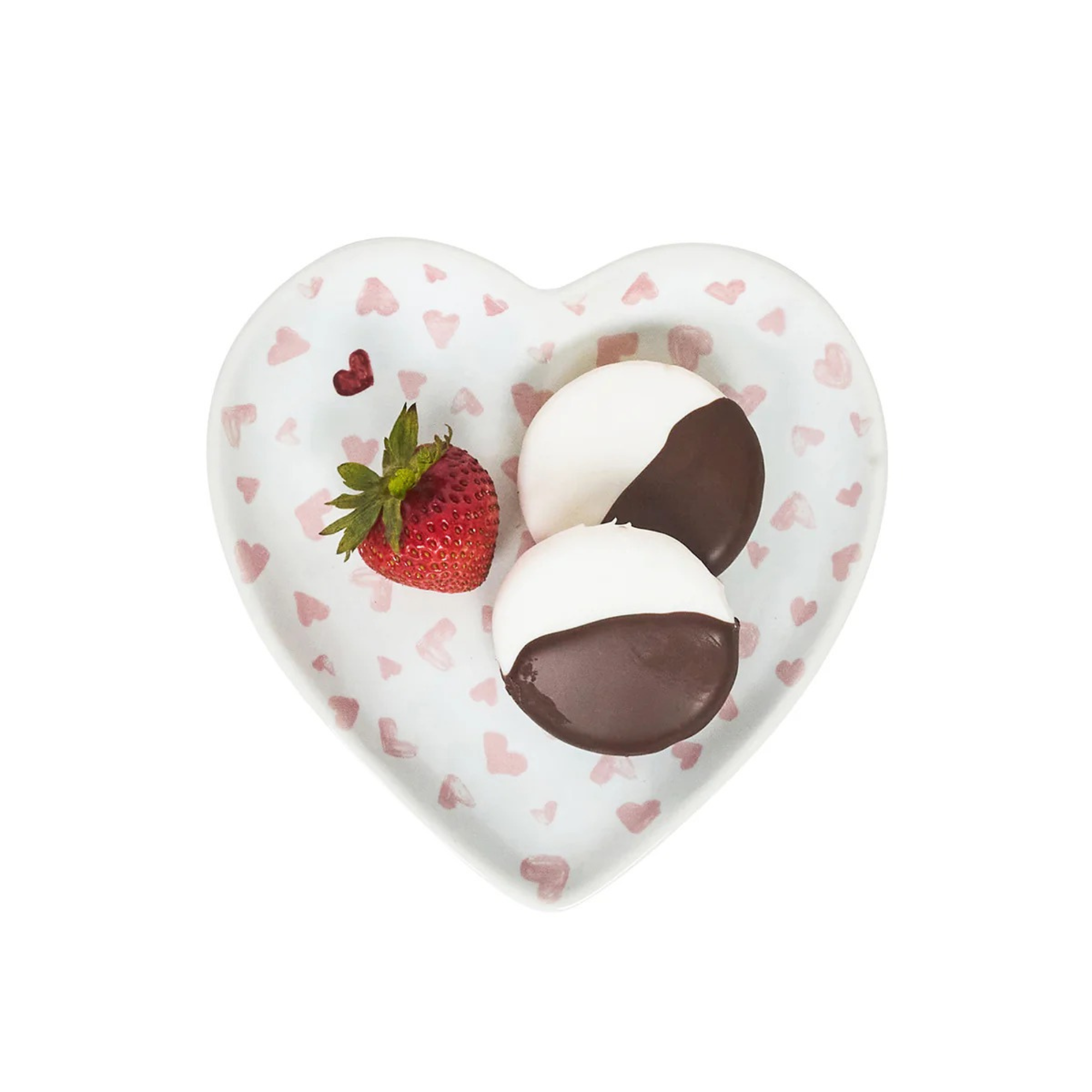 Love You More 7" Heart Tray - Set of 2