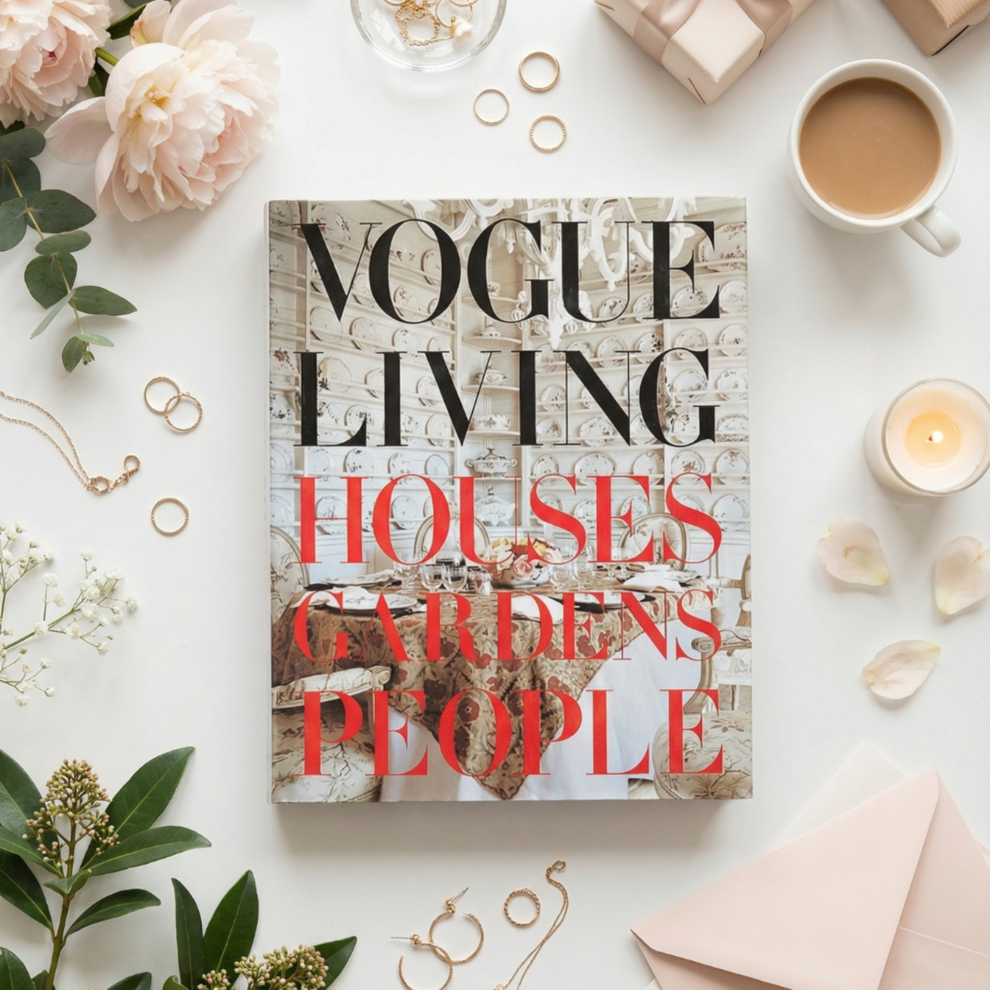 Vogue Living: Houses, Gardens, People, with a Foreword by Calvin Klein