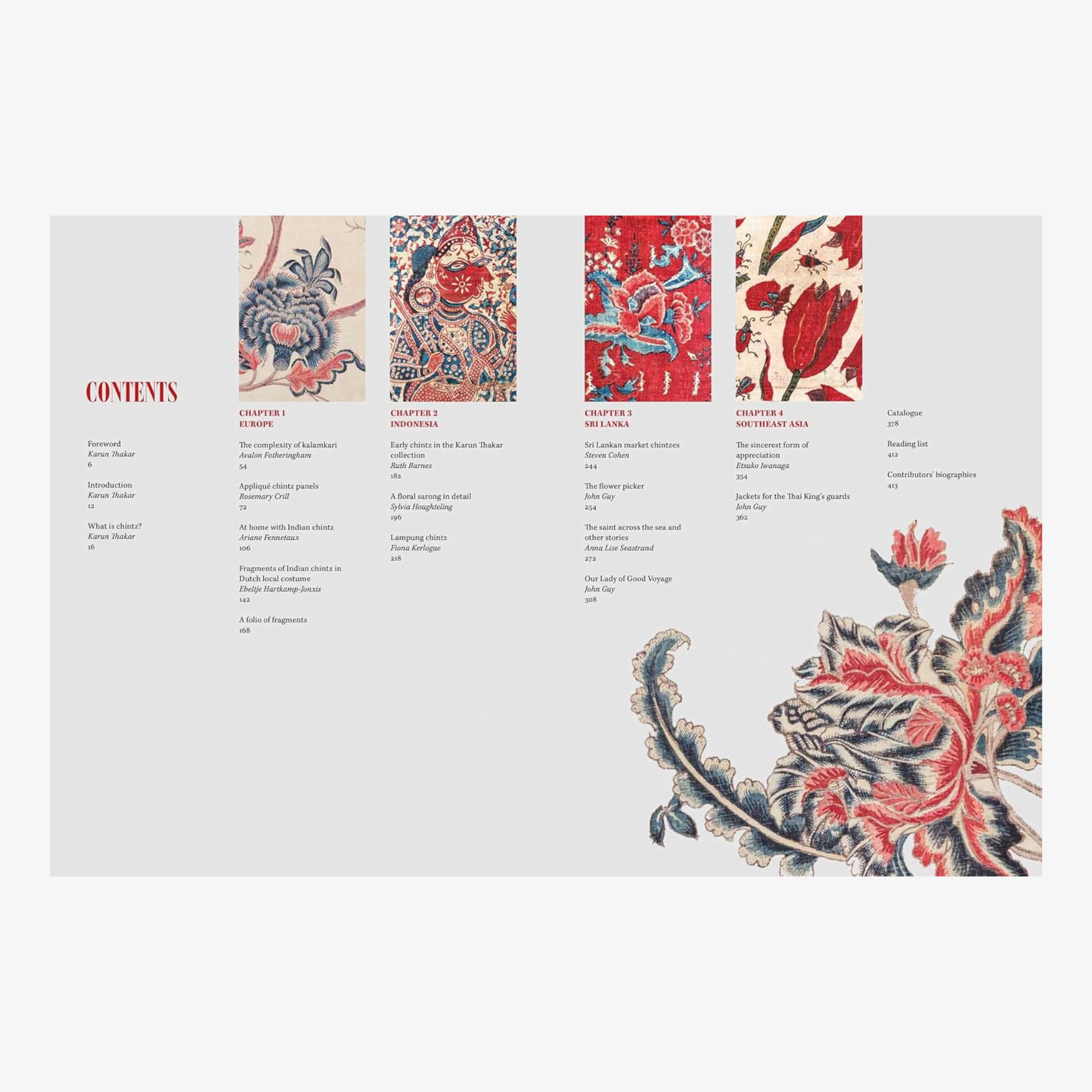 Chintz: Indian Cotton Textiles from the Karun Thakar Collection