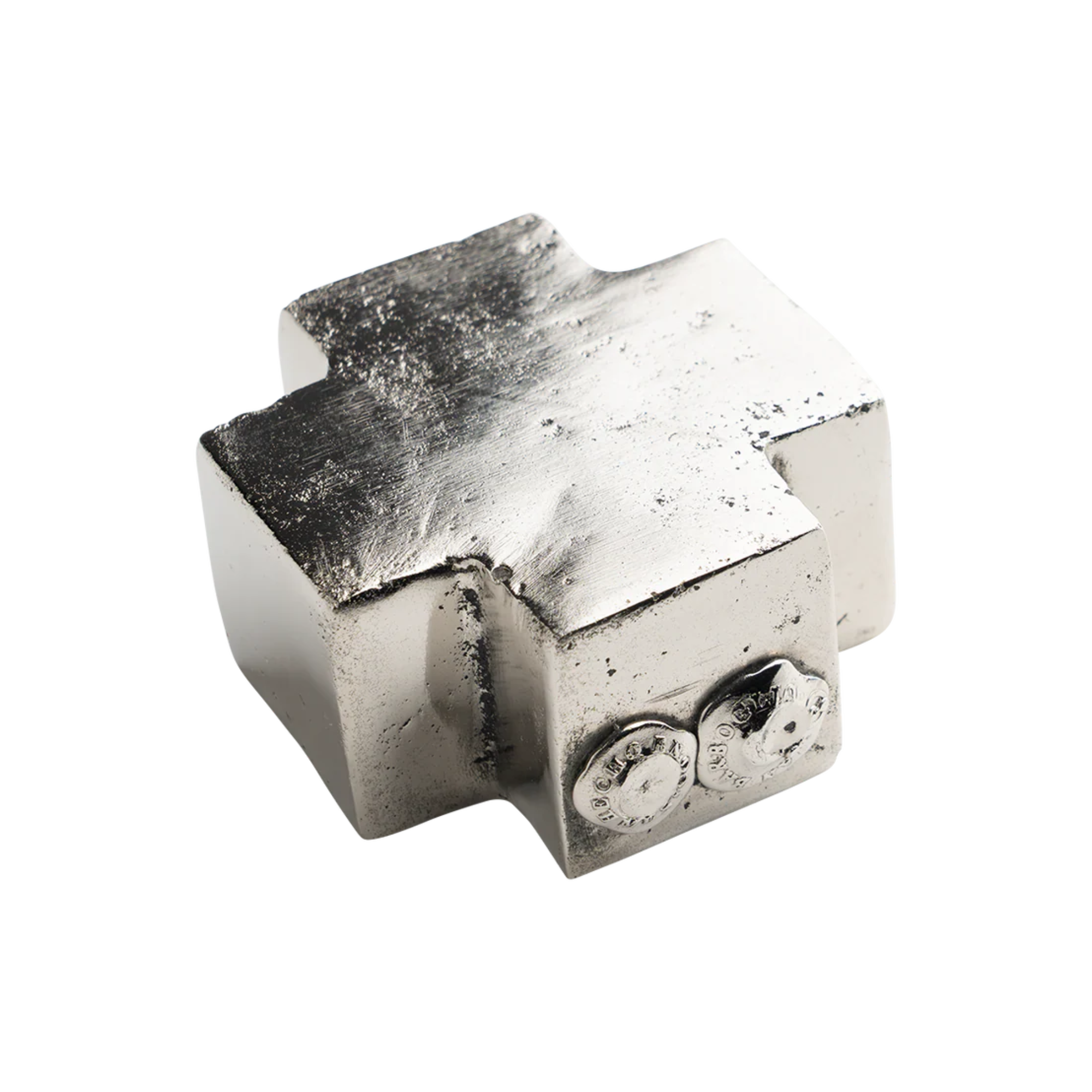 La Cruz Paperweight in Nickel