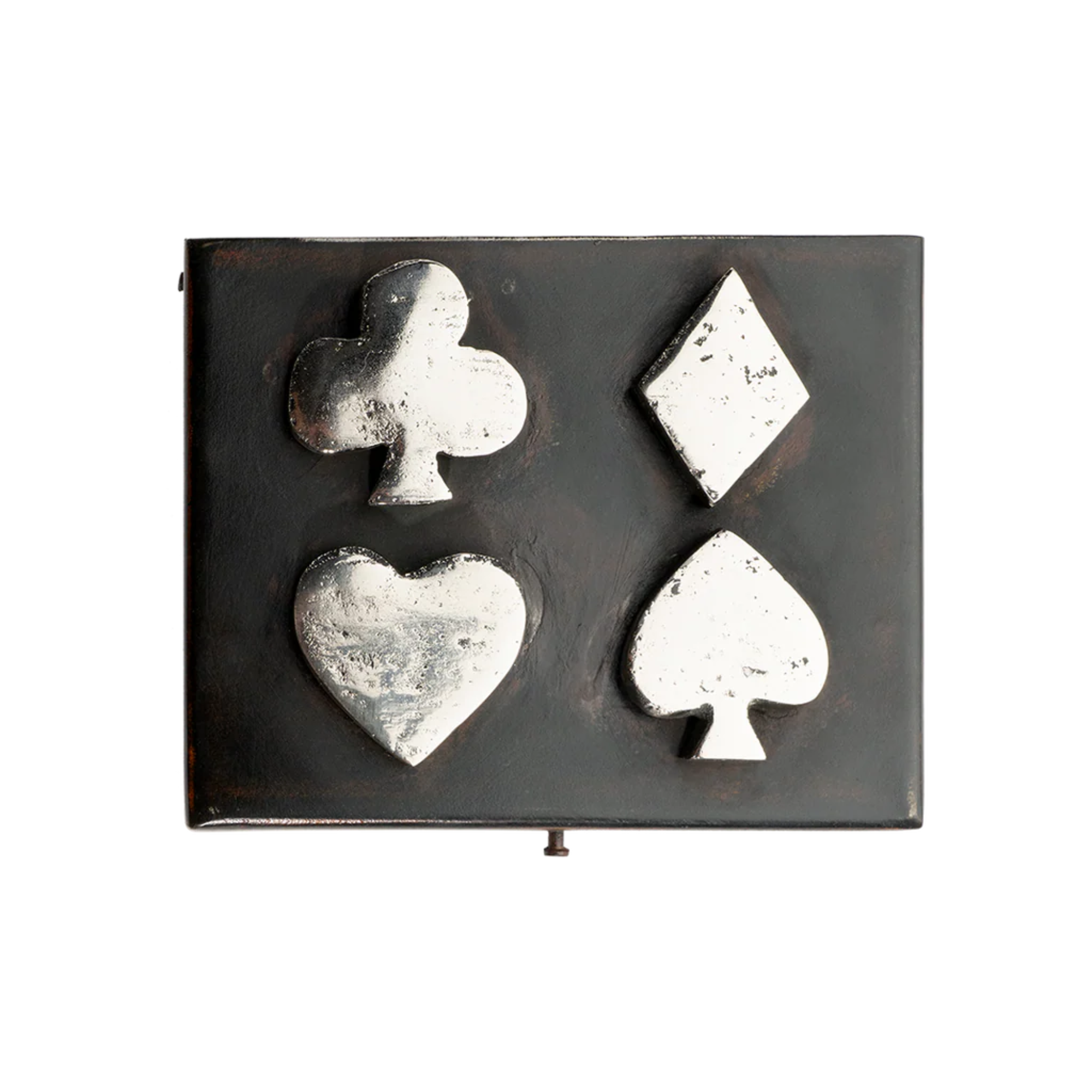 El Sorteo Card Box in Nickel