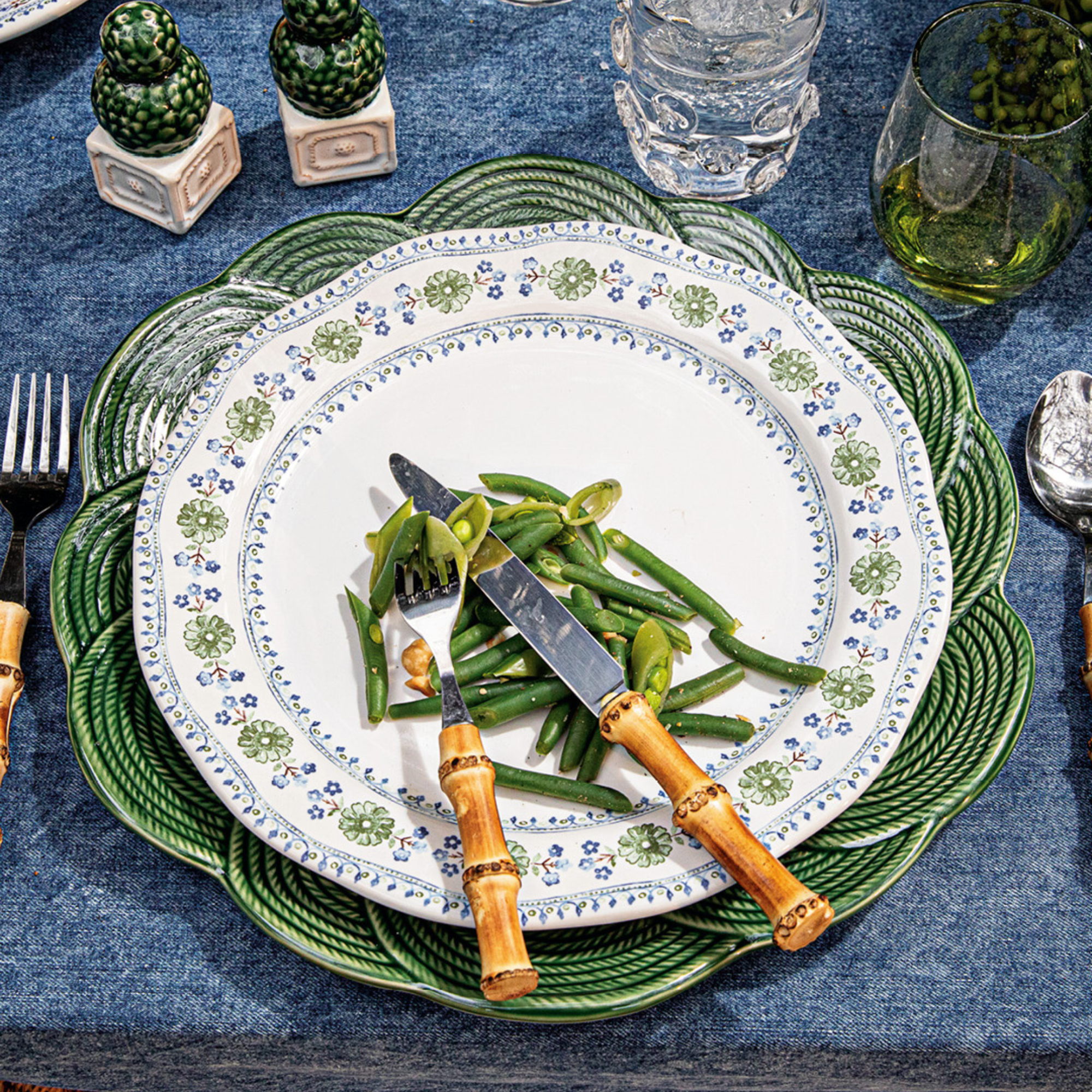 Natural Bamboo 5-Piece Flatware