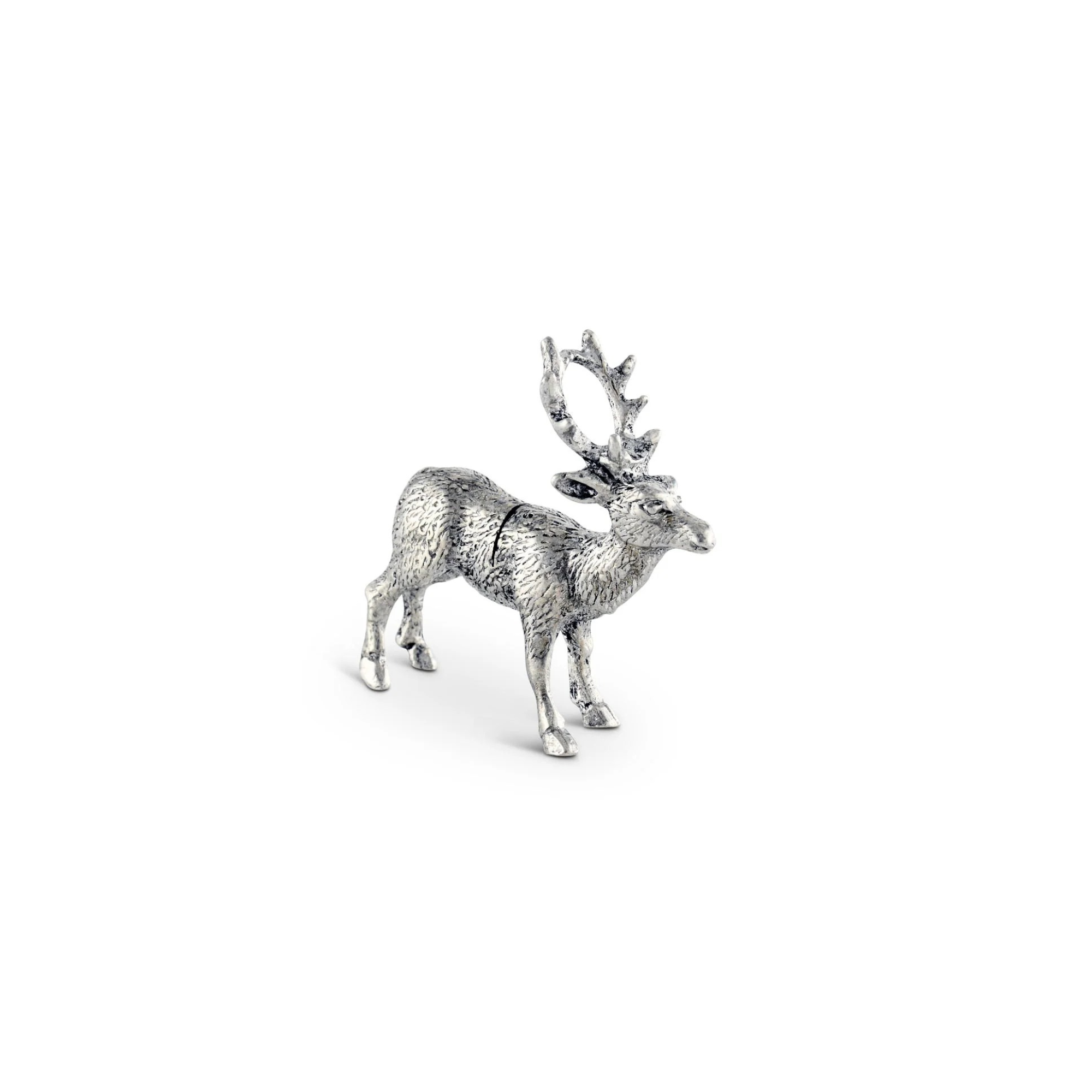 Pewter Deer Place Card Holder - Set of 4