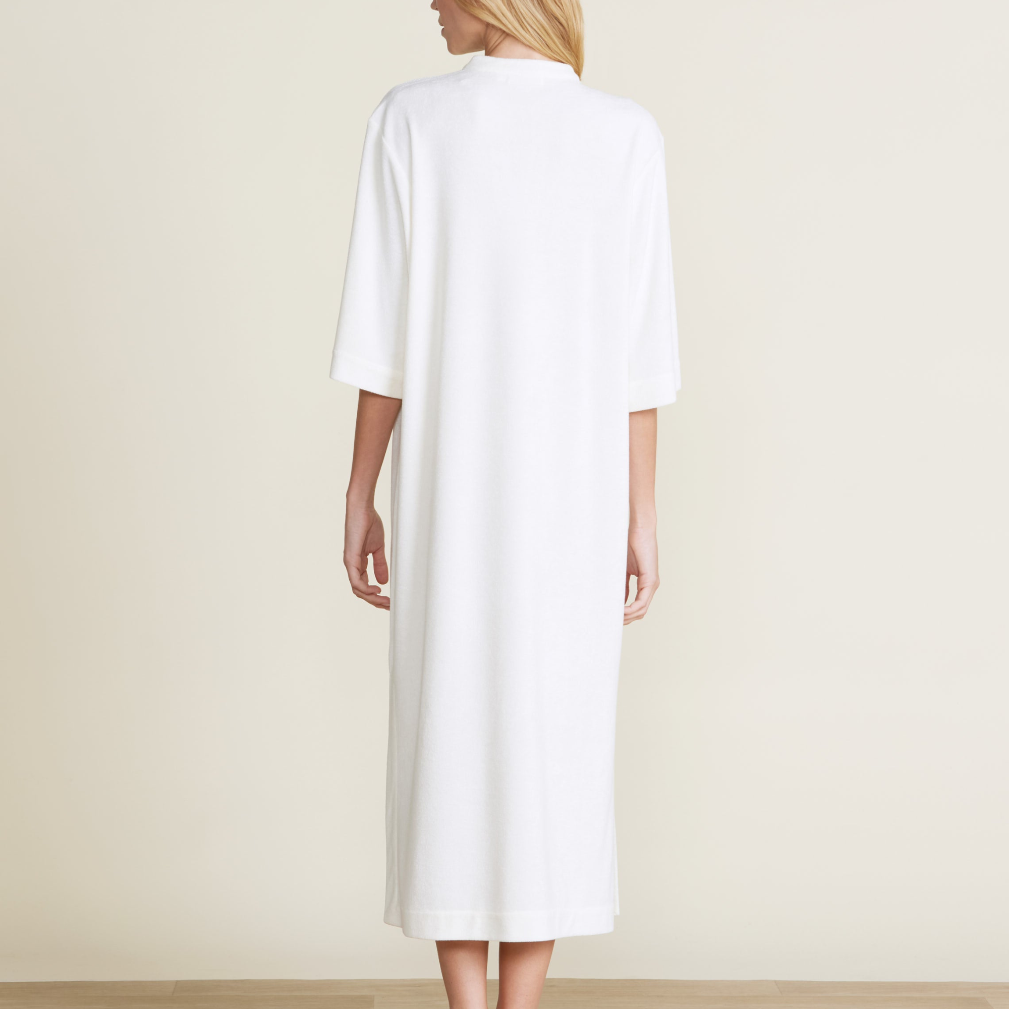 CozyTerry Placket Caftan