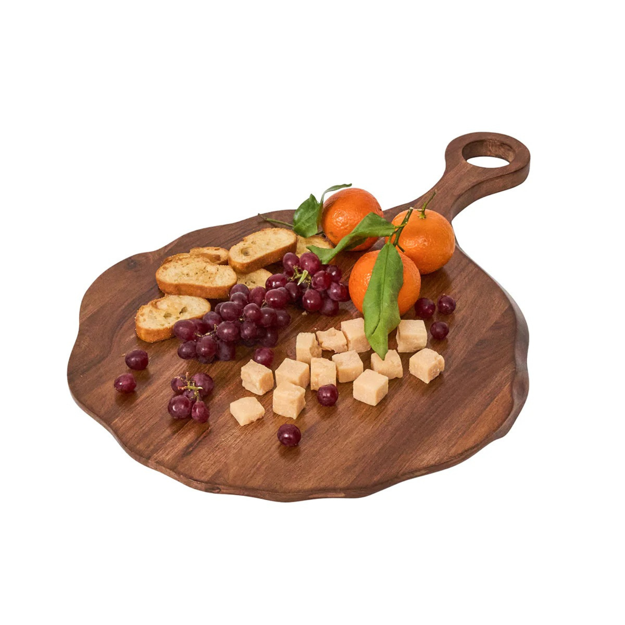 Puro Round Serving Board – Teak