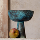 Terra Small Bronze Bowl on Stand