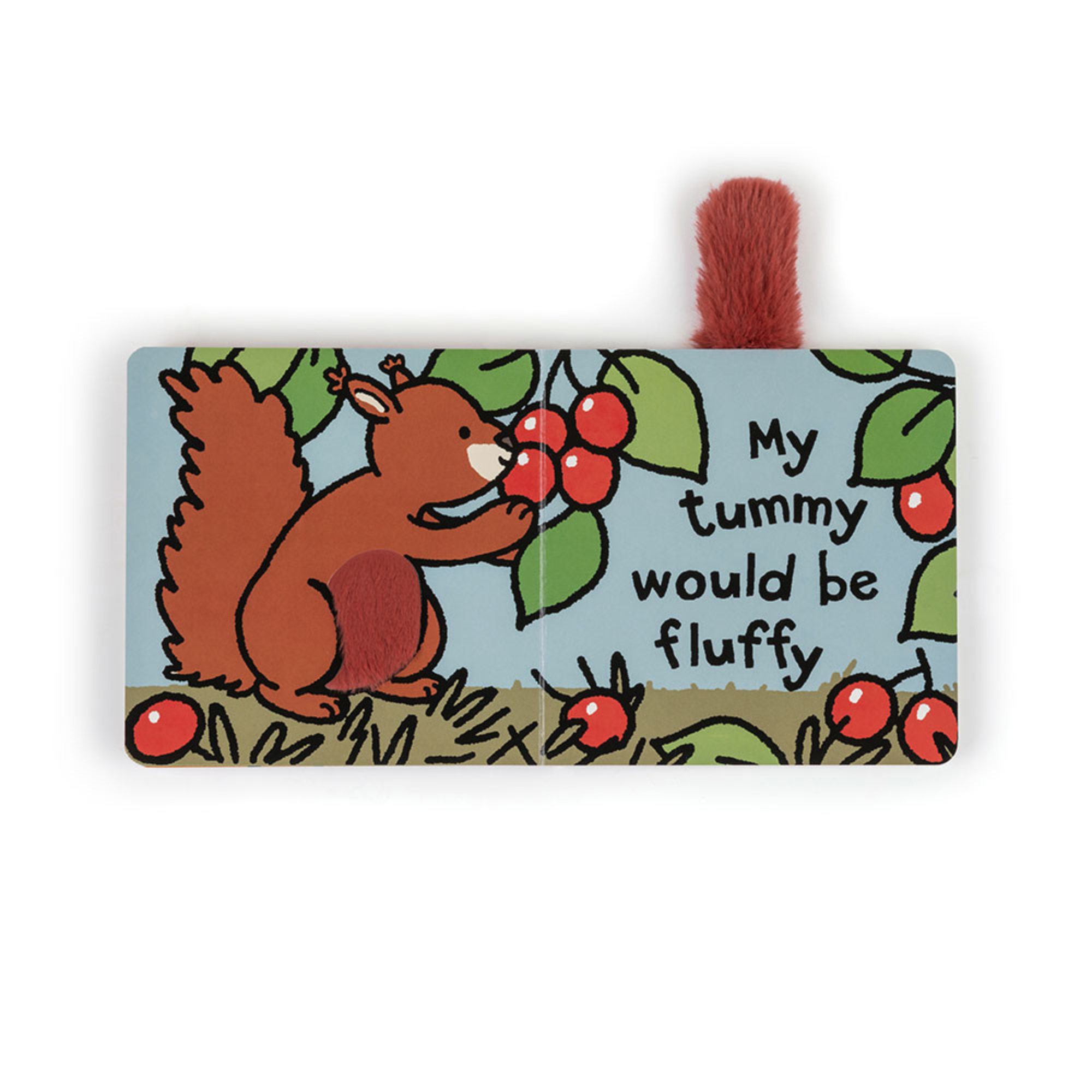 Bashful Squirrel with If I Were a Squirrel Book