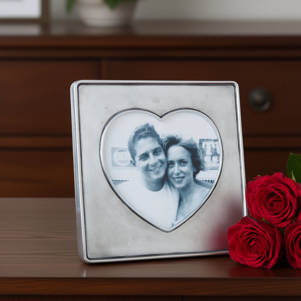 Heart in Square Frame