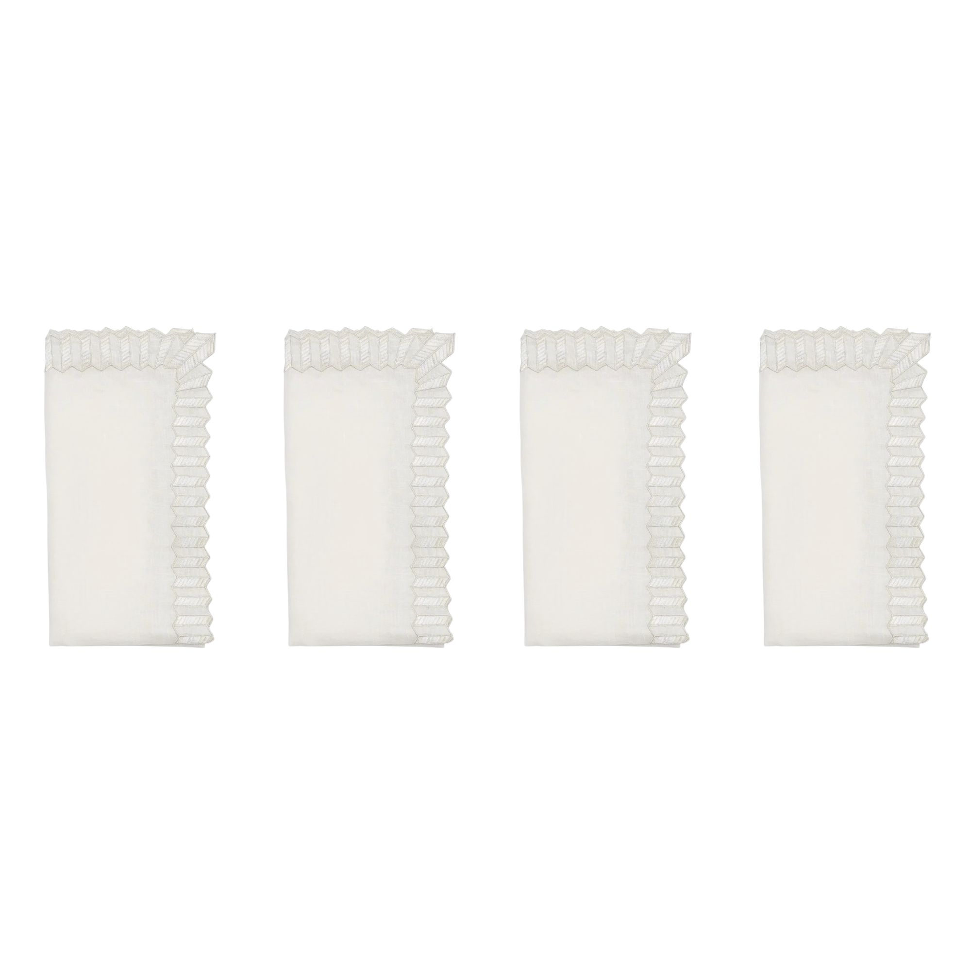 Lumina Napkin in White - Set of 4
