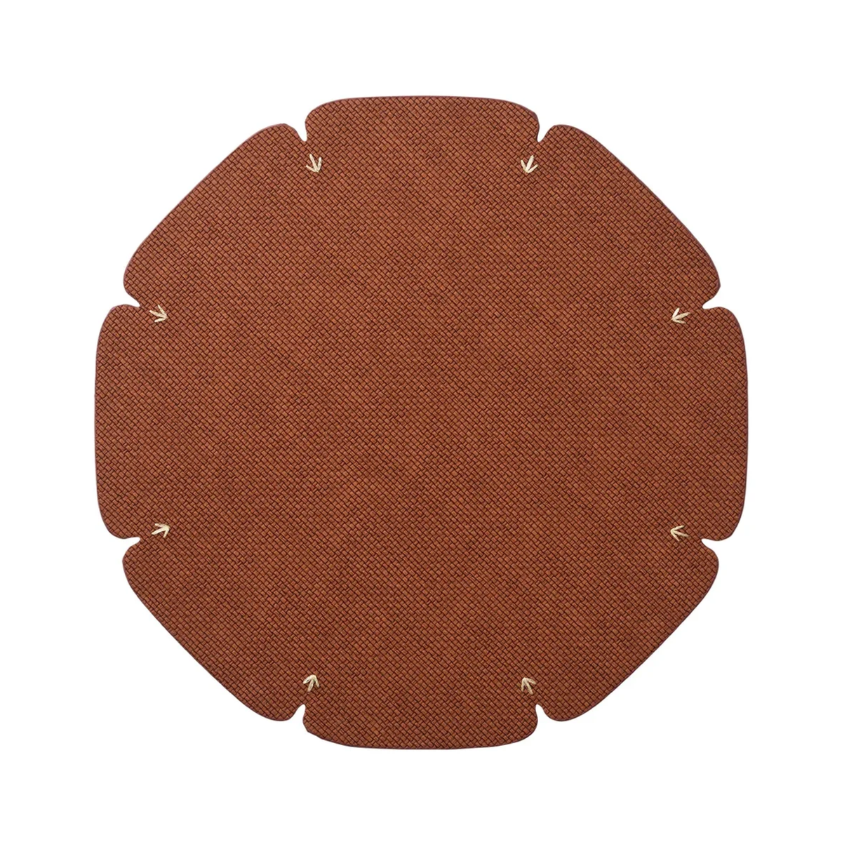 Divot Brown Placemats - Set of 4