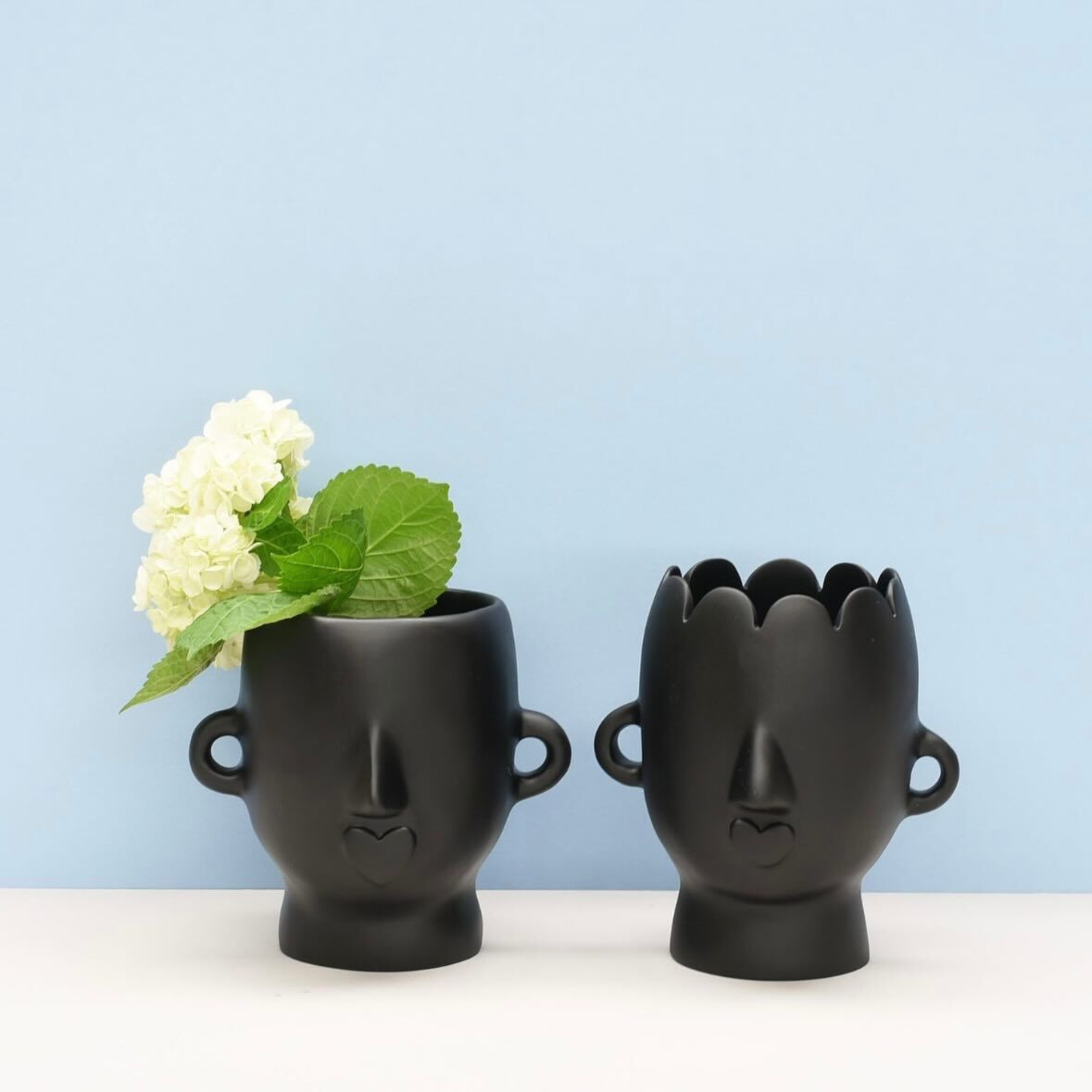 Heads Masculine Vase