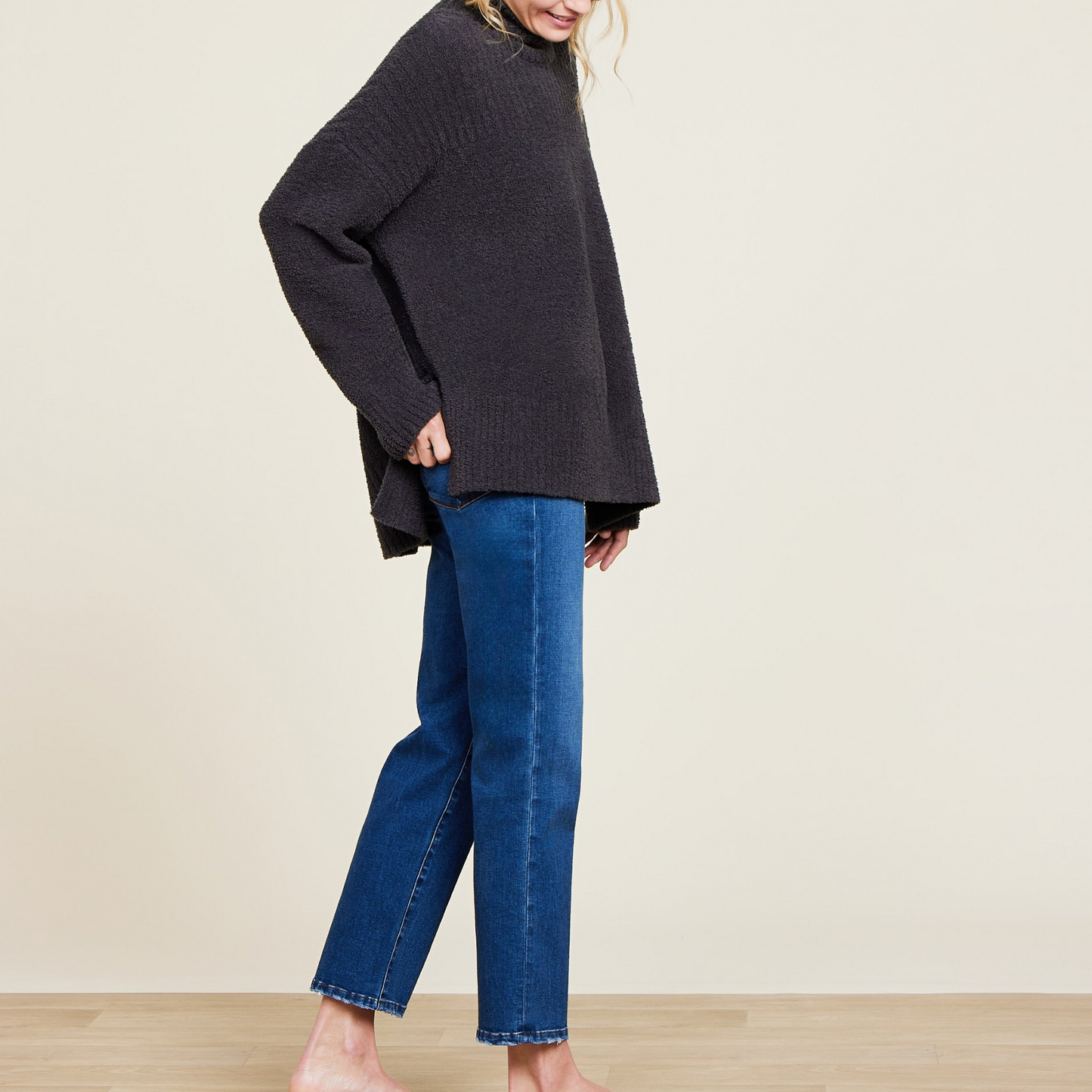 CozyChic High Low Pullover