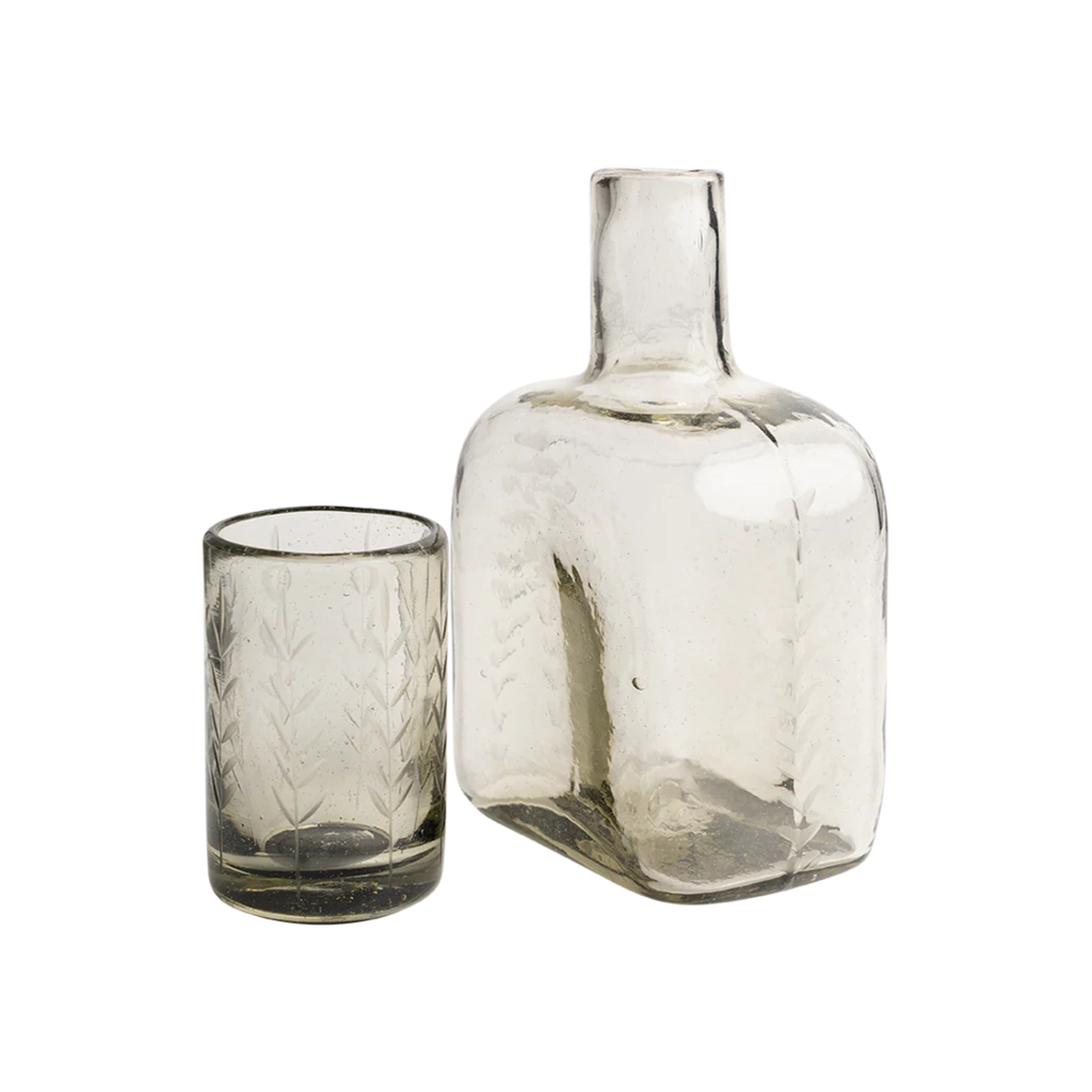 Laurel Decanter con Vaso de Agua