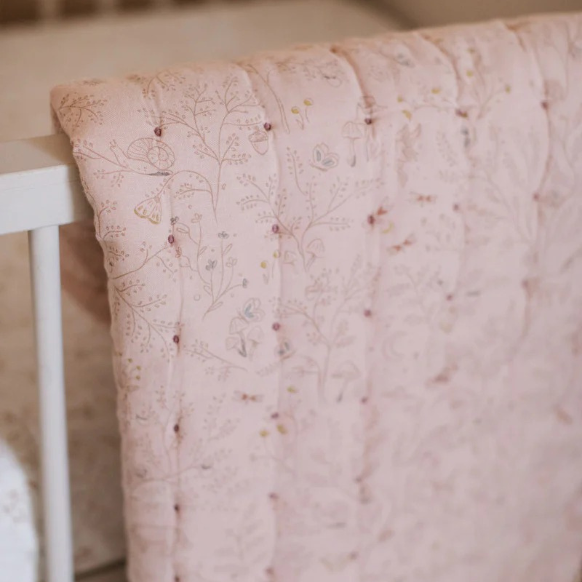 Quilted Chambray Blanket