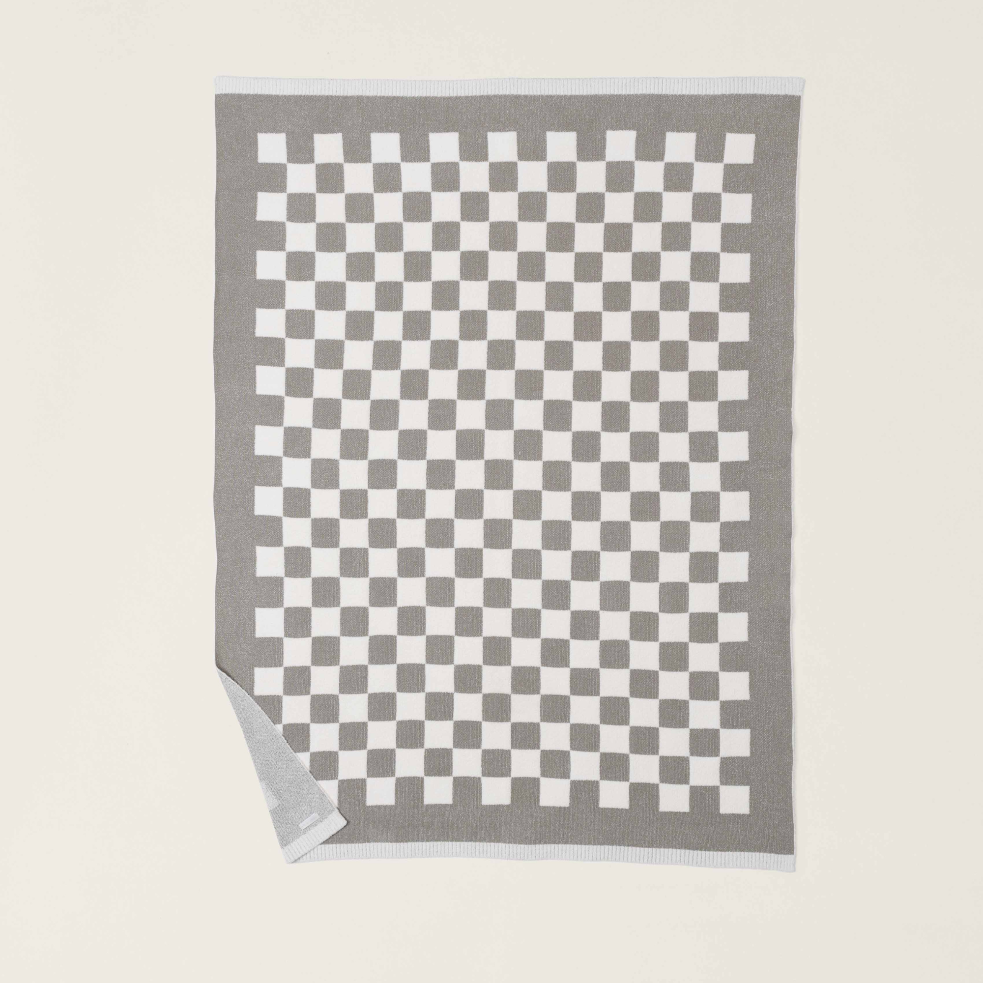 CozyChic Cotton Checkered Throw