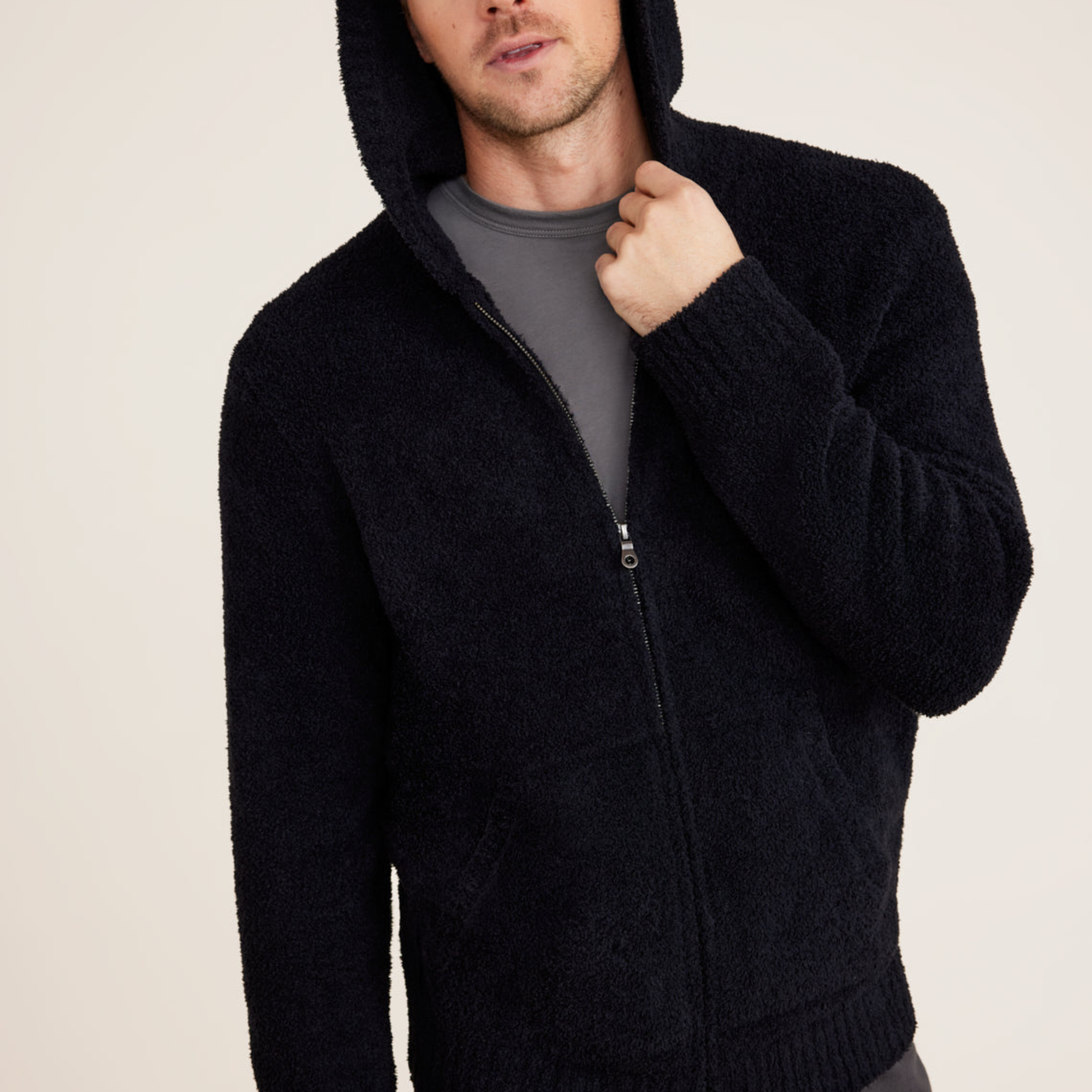 CozyChic Men's Zip Up Hoodie