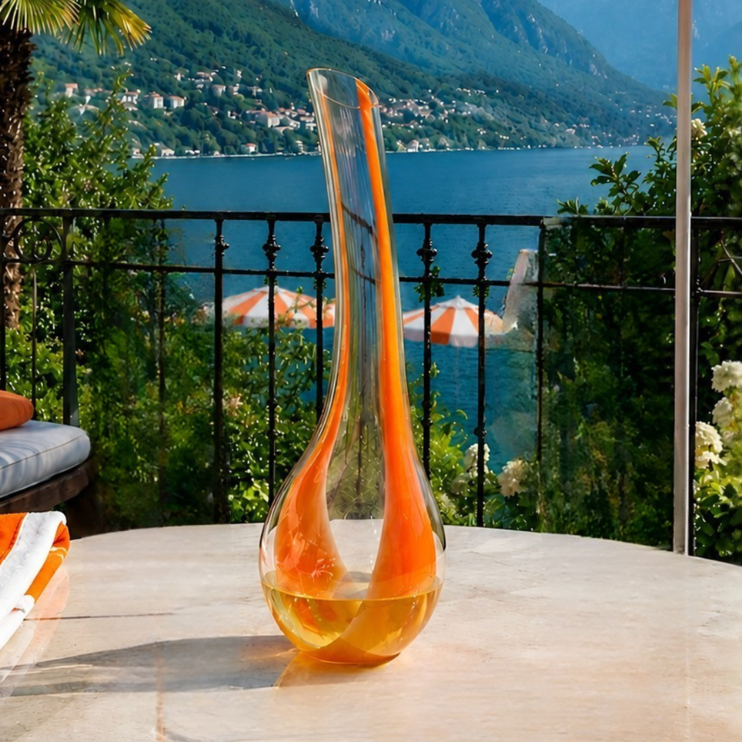 Cornetto Arancio Decanter in Orange