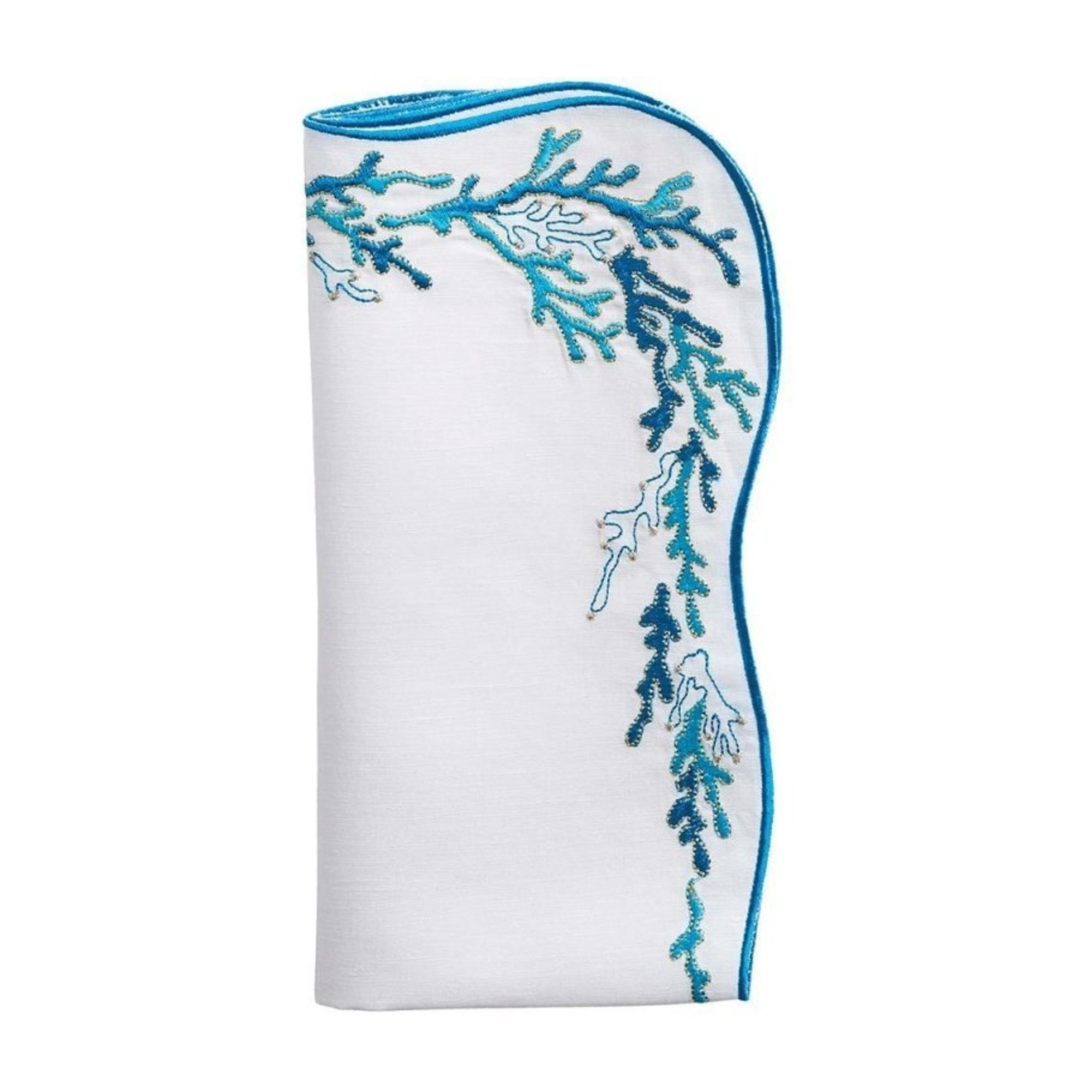 Reef Napkins in Turquoise - Set of 4