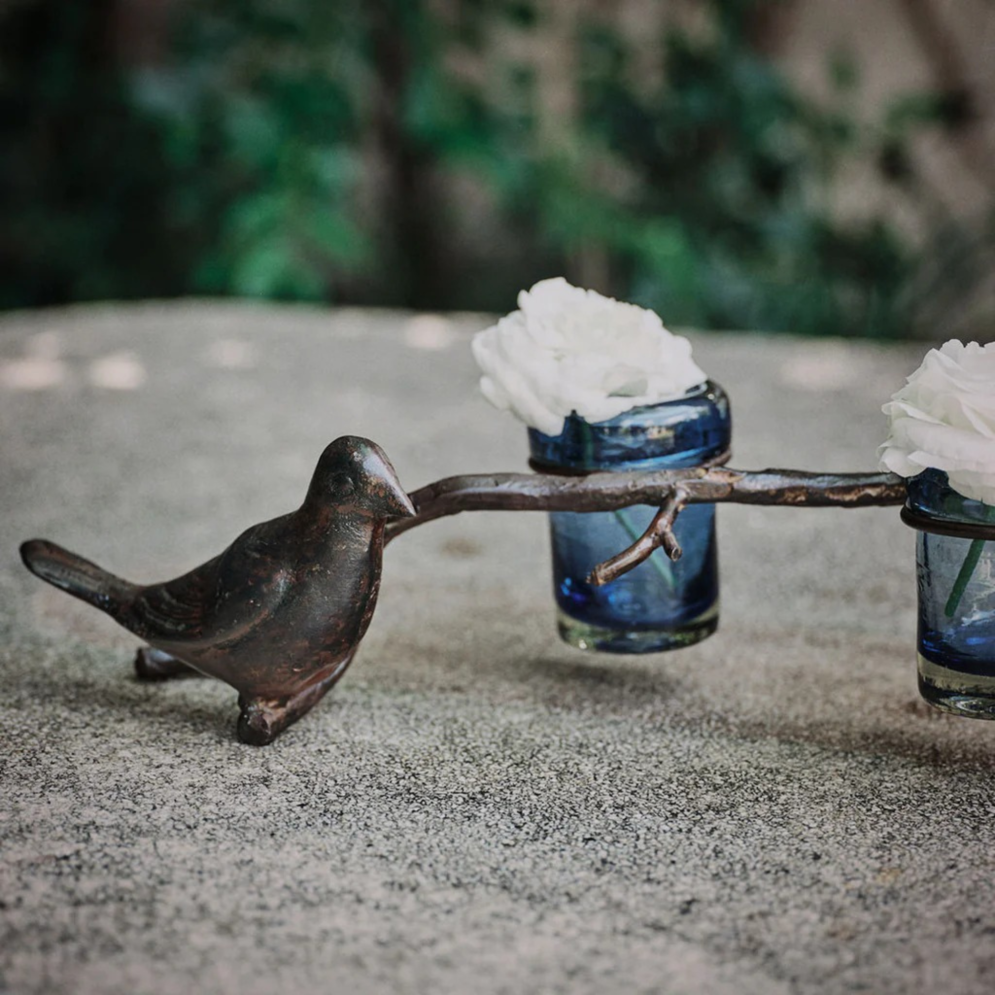 Firedance Vessels in Azure - Set of 6