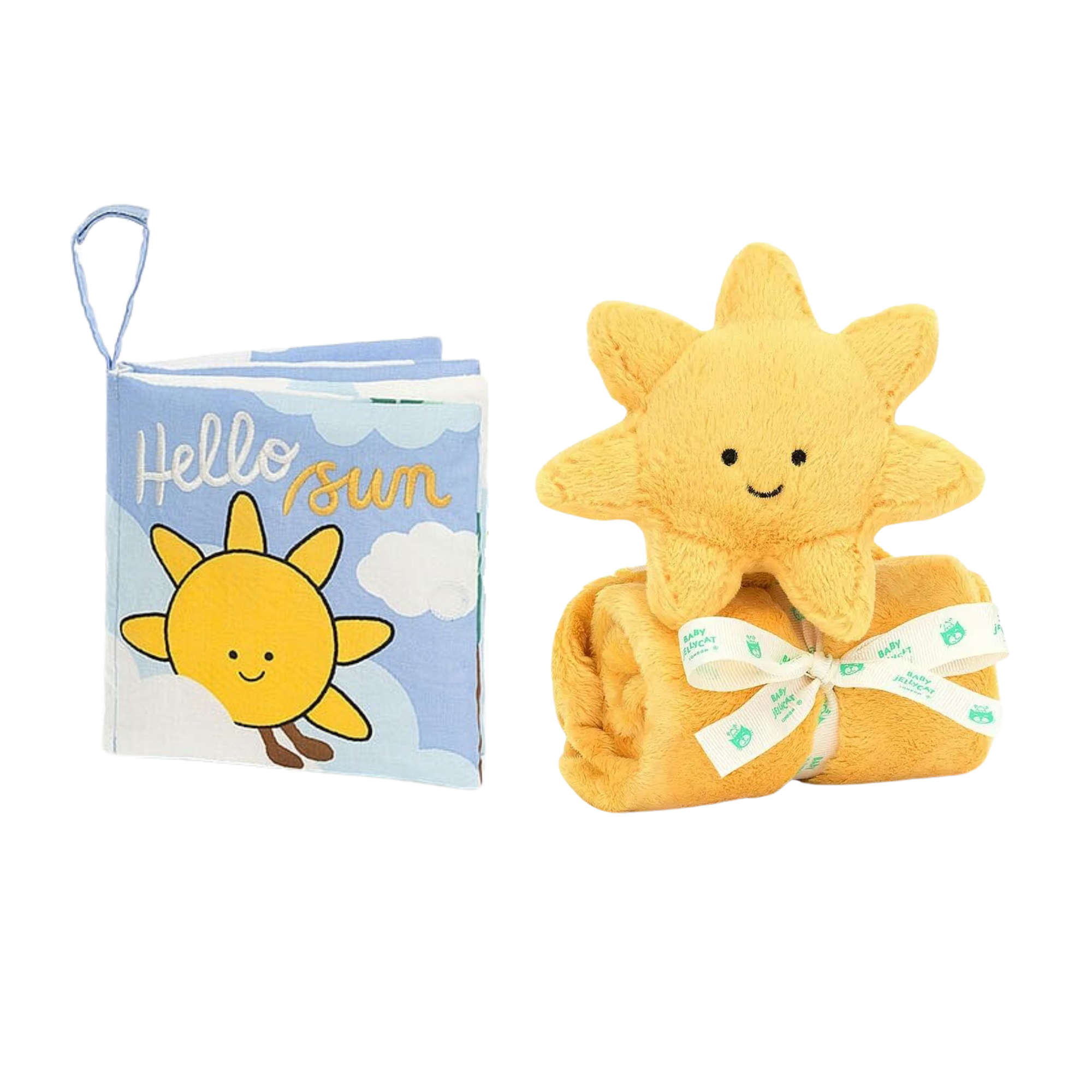 Hello Sun Fabric Book and Amuseables Sun Soother