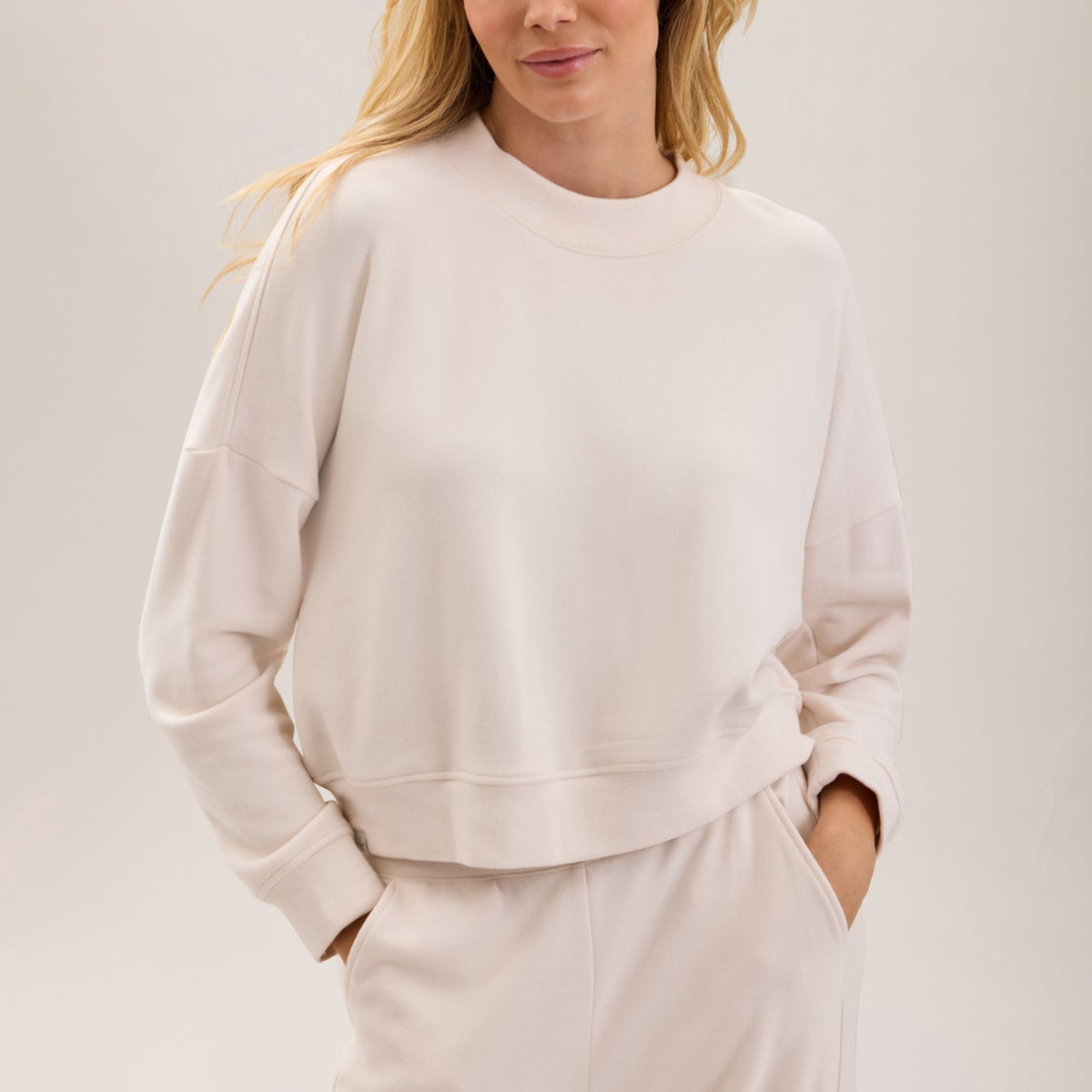 Brushed Fleece Pullover
