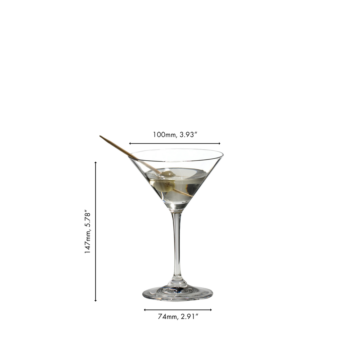Vinum XL Martini Glass - Set of 2