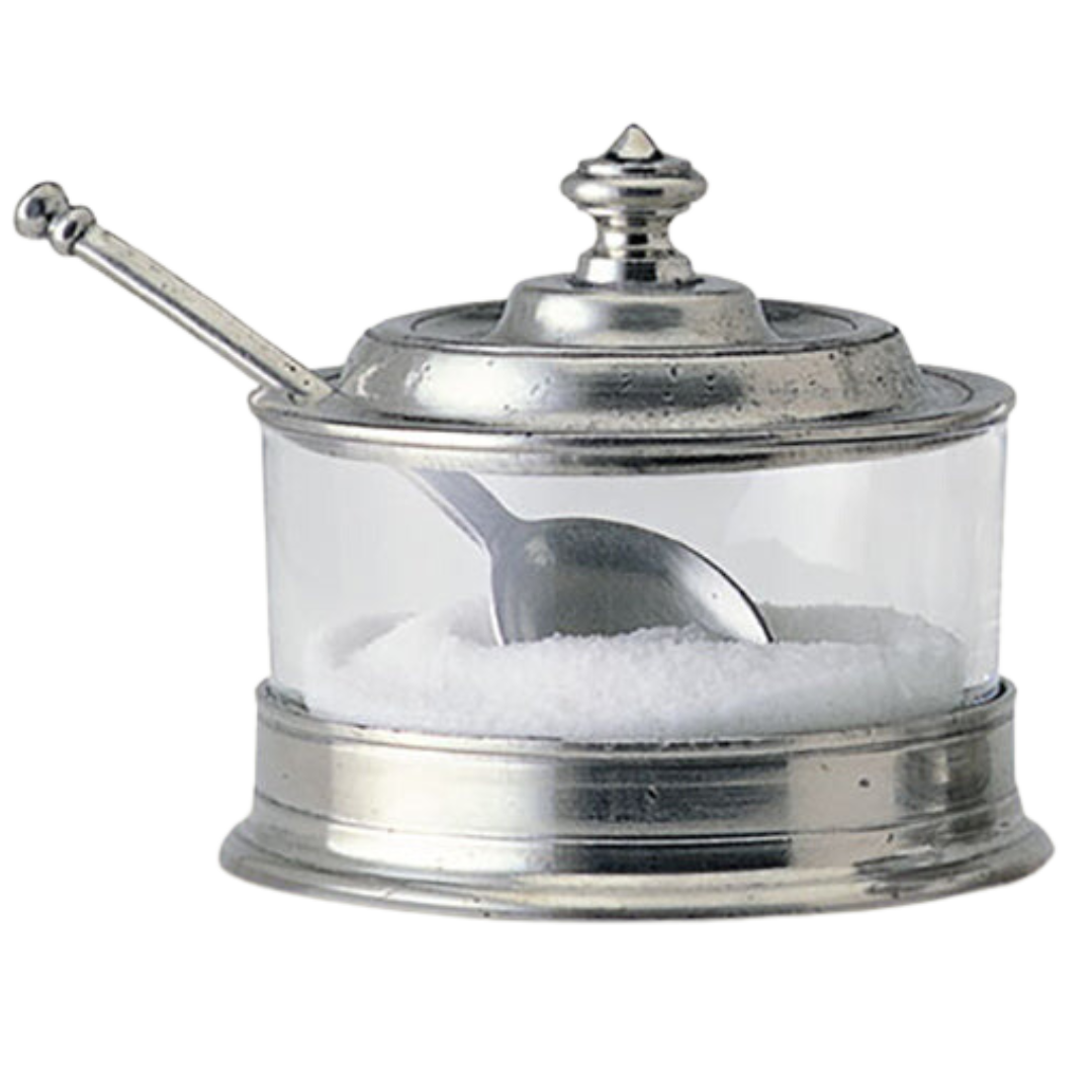 Jam Pot with Spoon