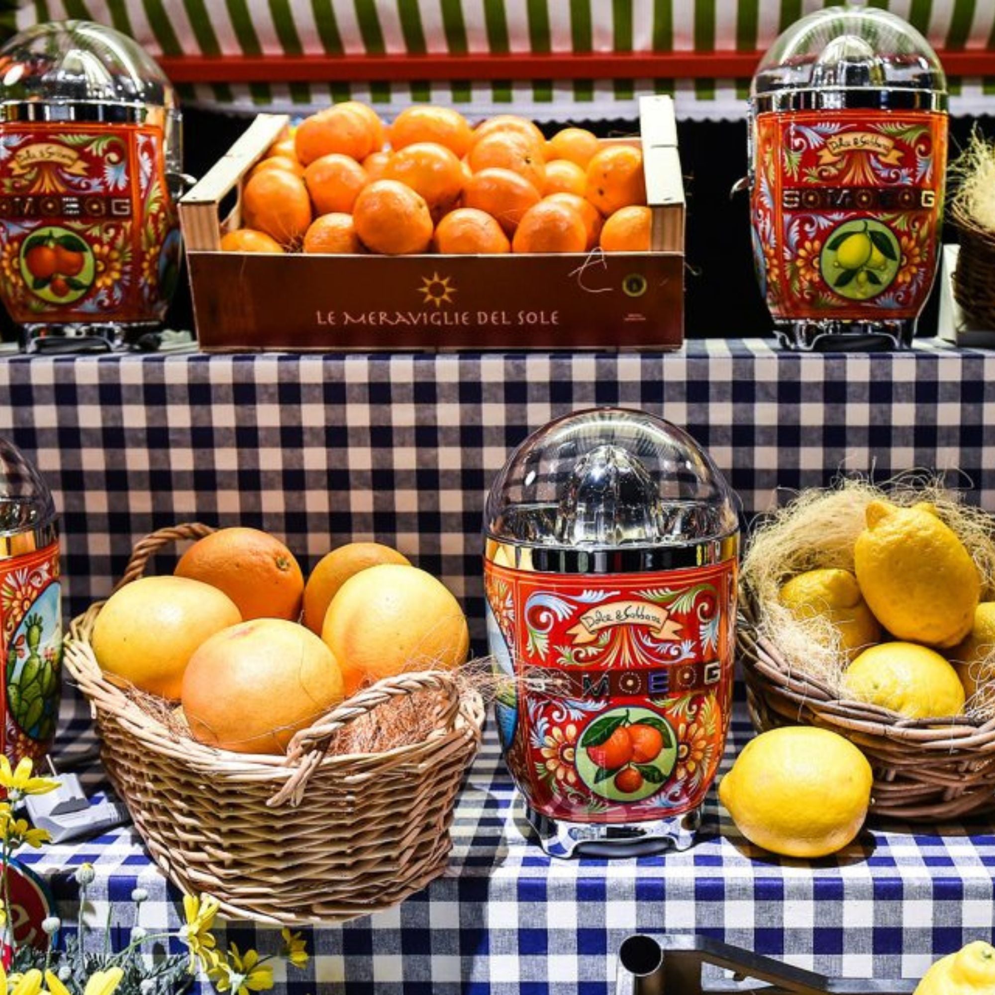Dolce & Gabbana x SMEG - Sicily Is My Love Retro Style Juicer