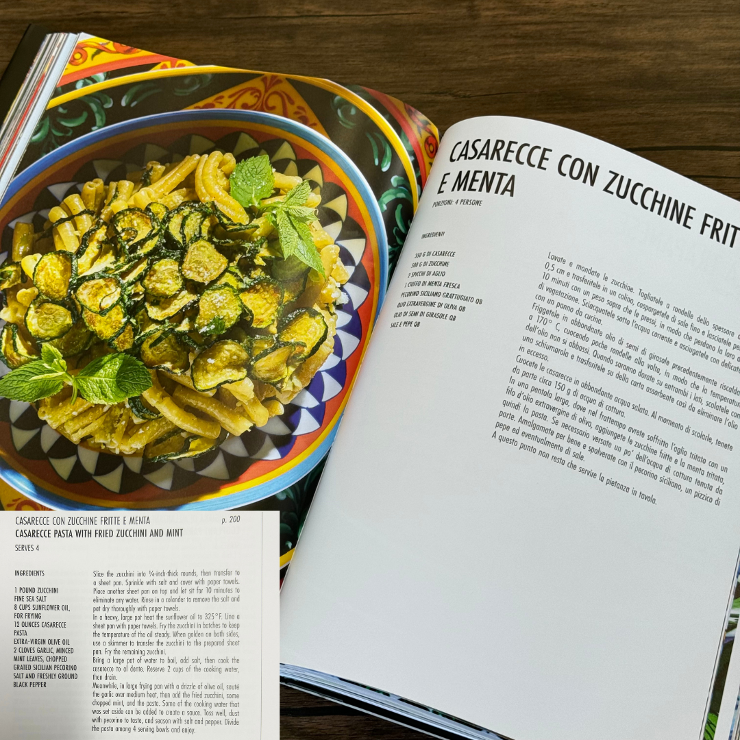 Dolce & Gabbana: La Sicilia in Cucina — Italian Edition with English Translations