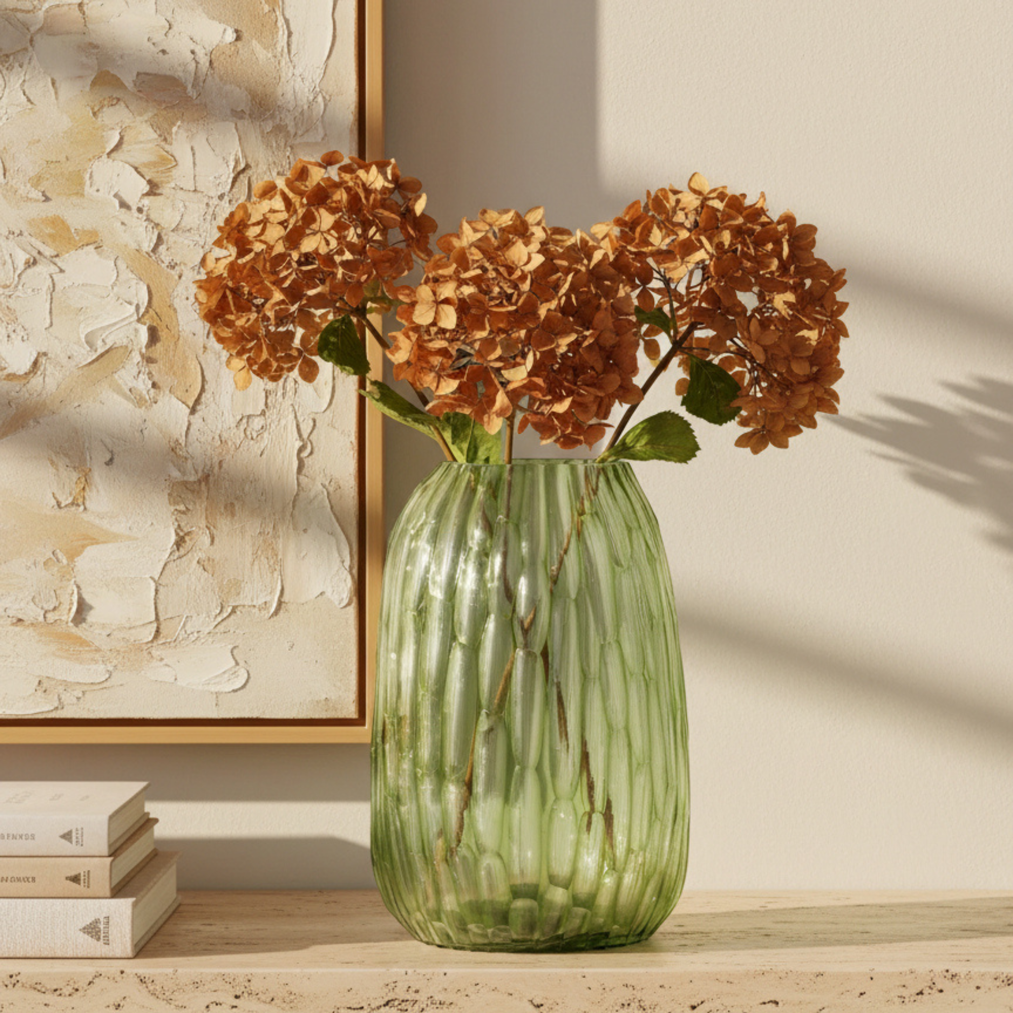 Clemente Vase - Clear/Green