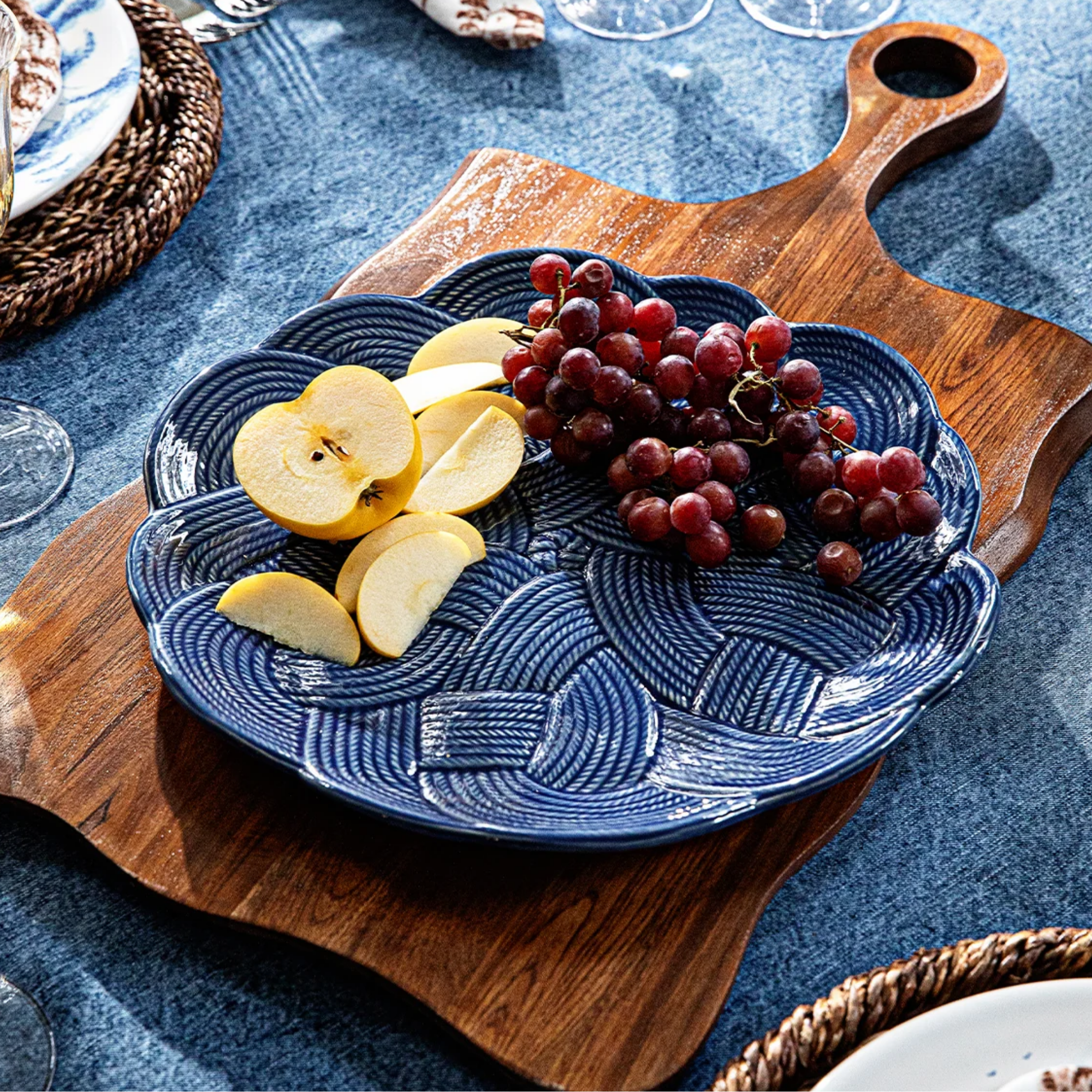 Le Panier Mystic Knot Charger - Set of 4