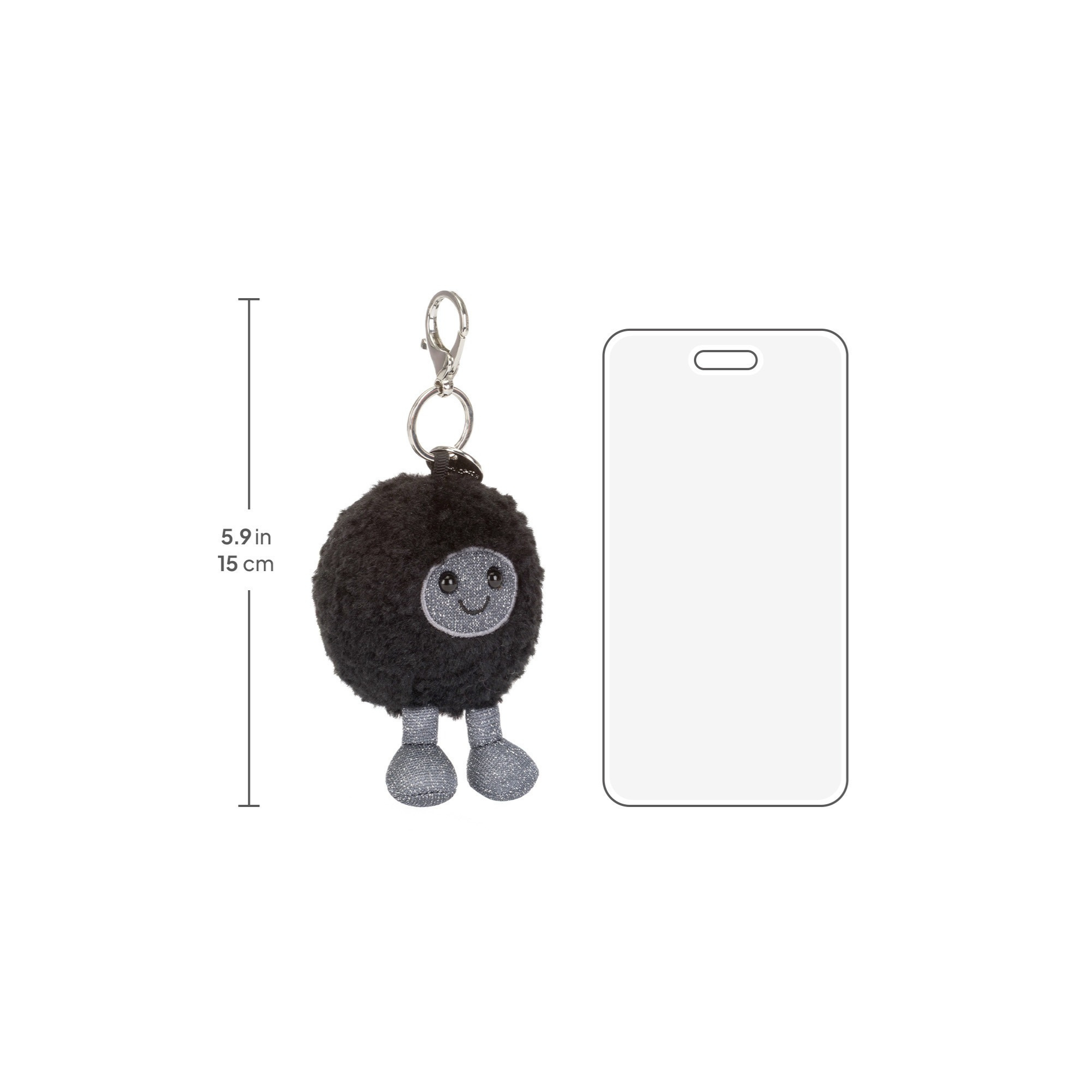 Amuseables Black Hole Bag Charm