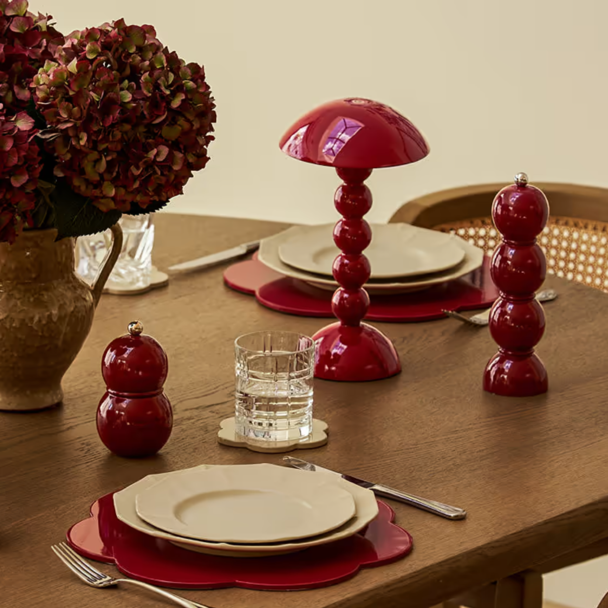 Lacquer Chubbie Salt or Pepper Grinder
