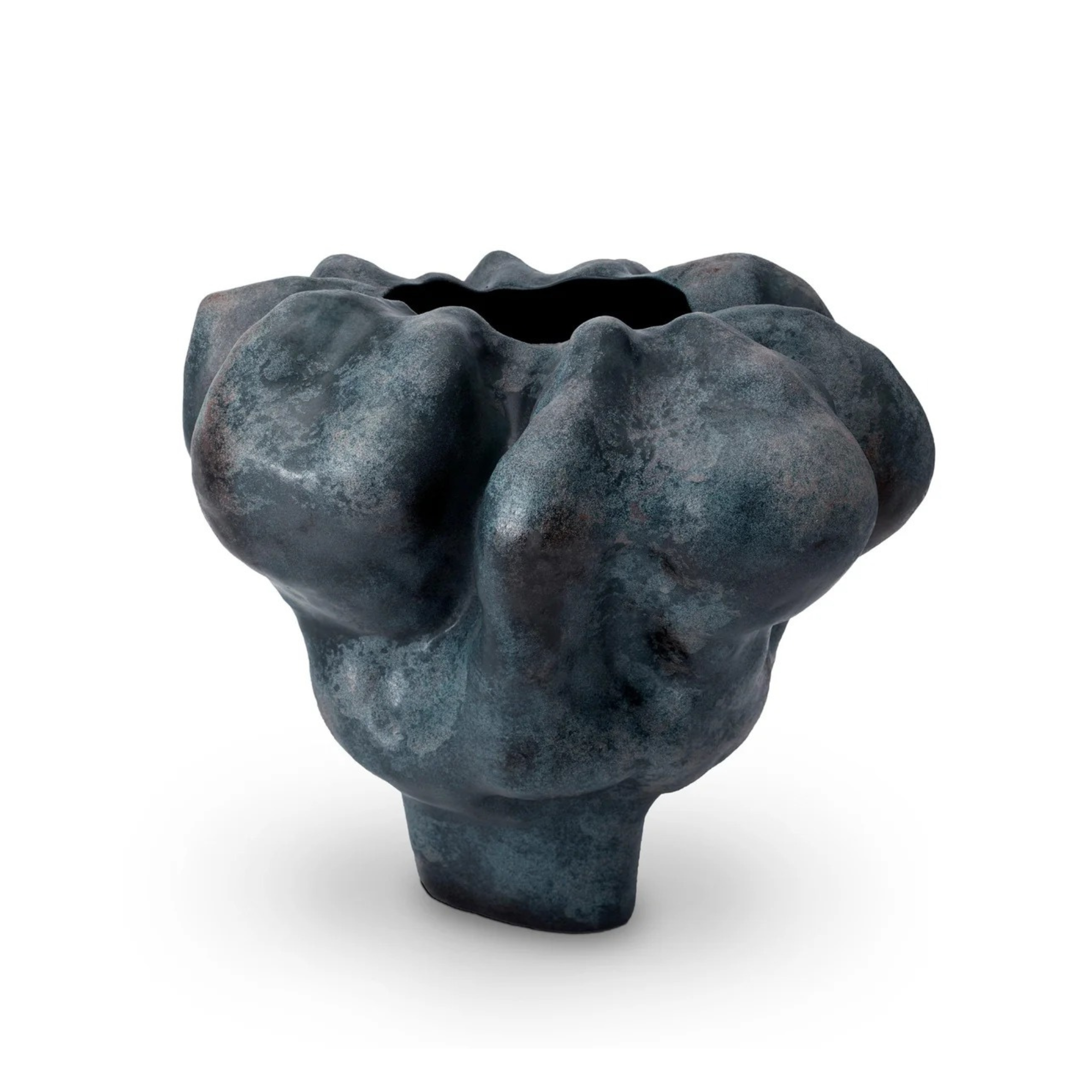 Timna Vase Aged Iron - Short