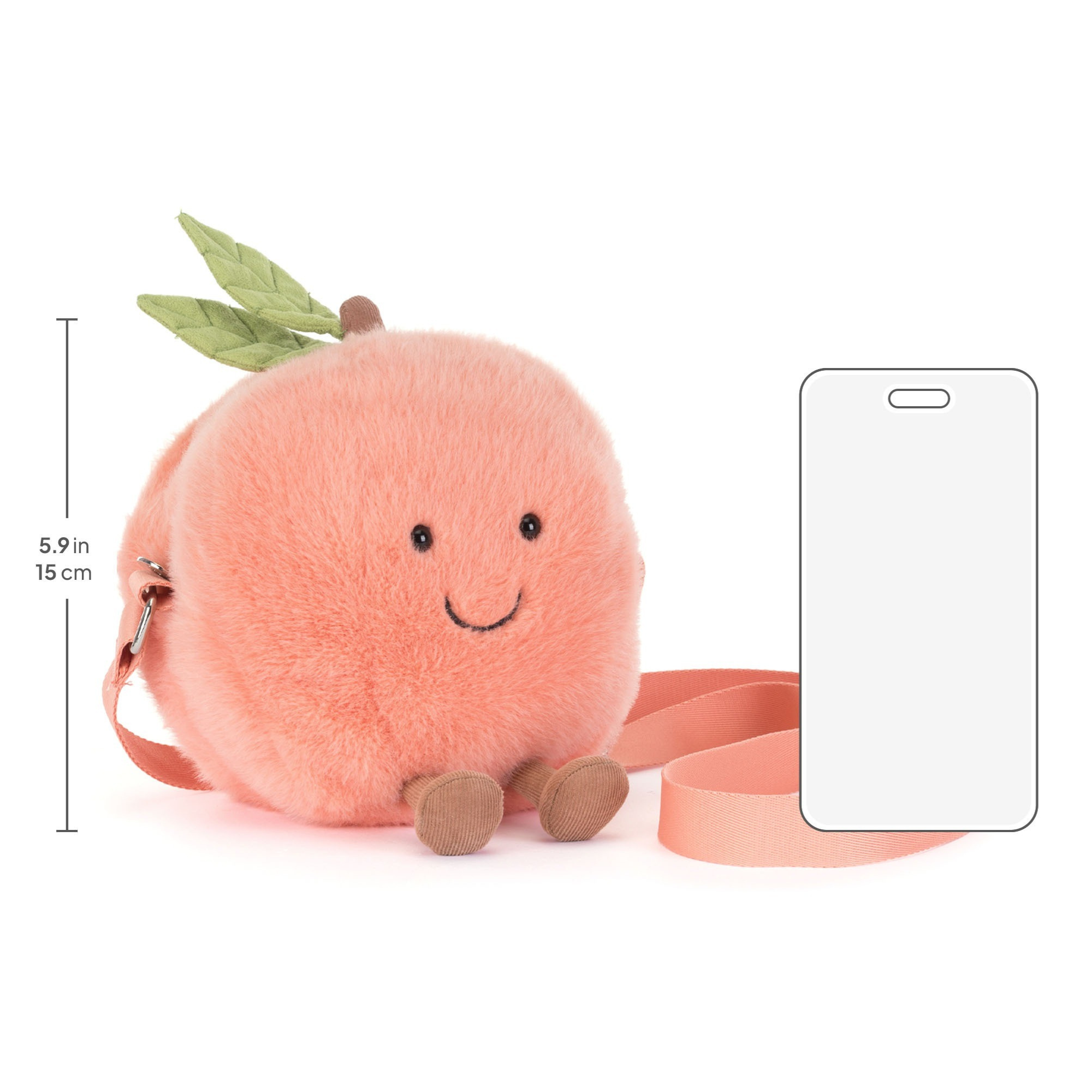 Amuseables Peach Shoulder Bag