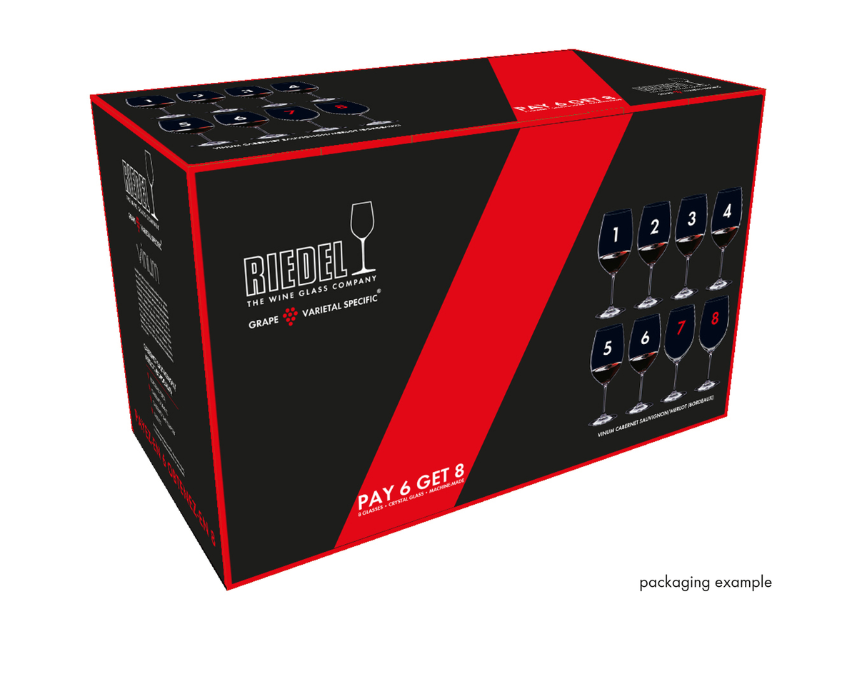 Vinum Cabernet Sauvignon/Merlot Glass - Set of 8